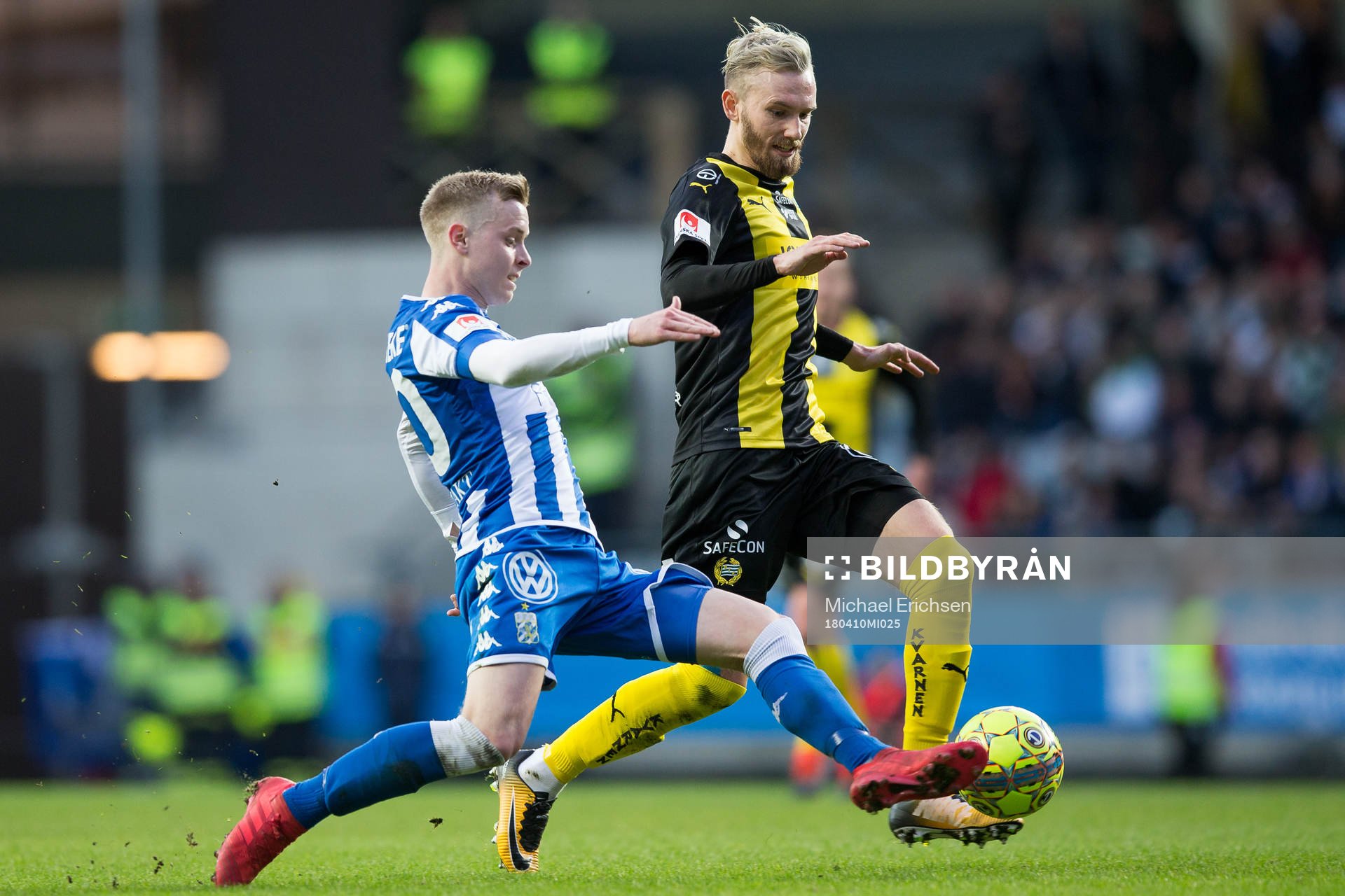 IFK Göteborgs Victor Wernersson och Hammarbys Simon