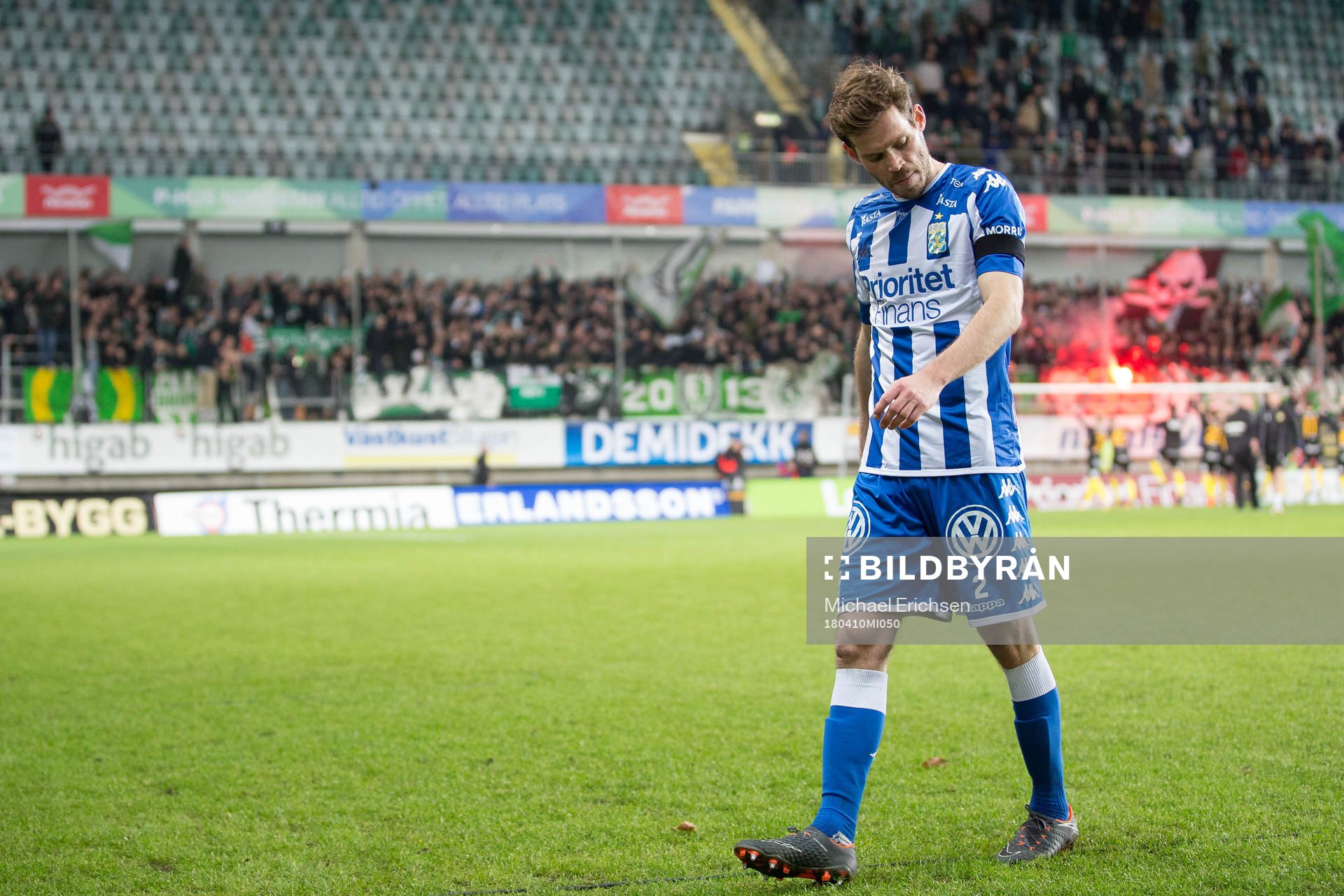 IFK Göteborgs Emil Salomonsson deppar