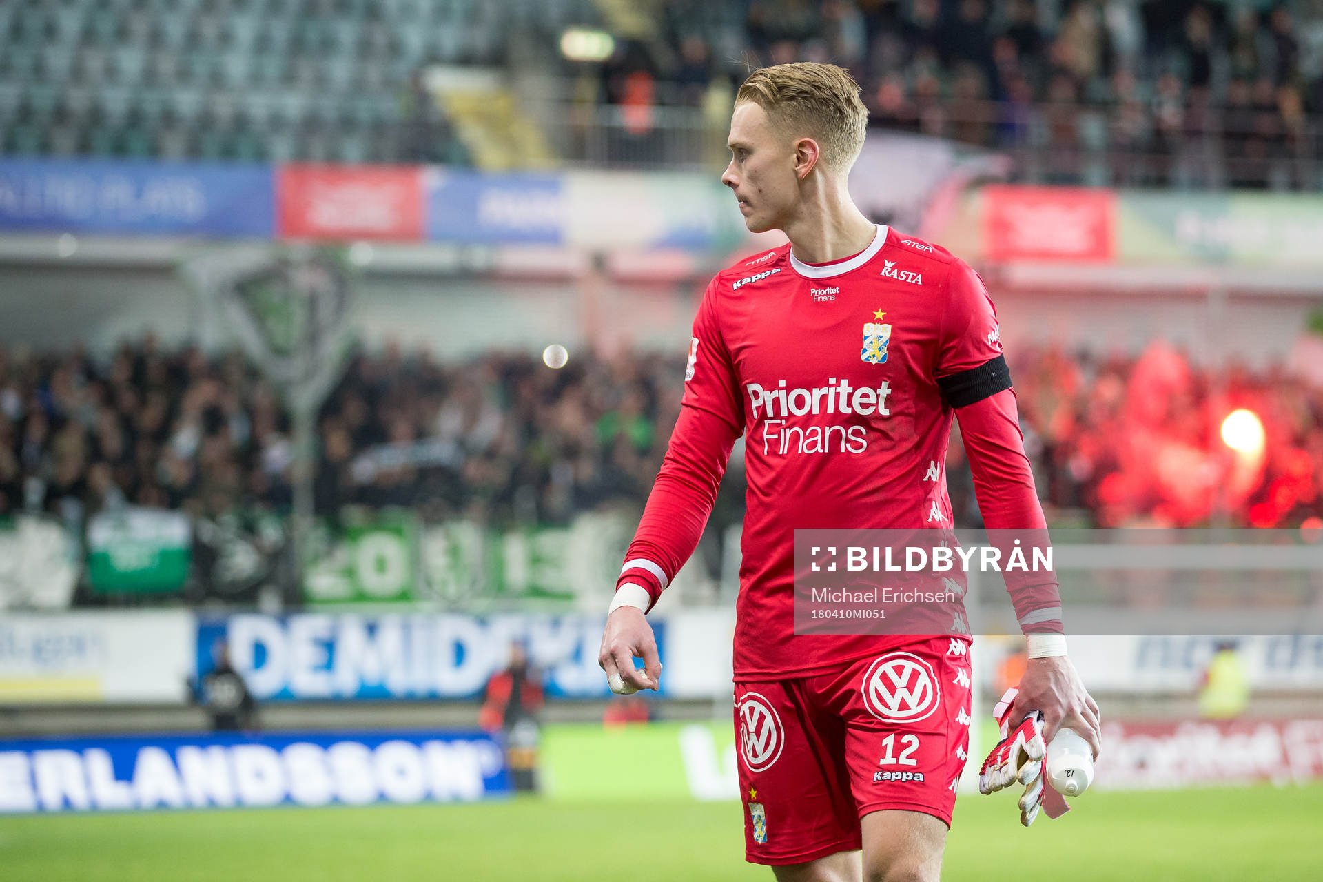 IFK Göteborgs målvakt Pontus Dahlberg deppar