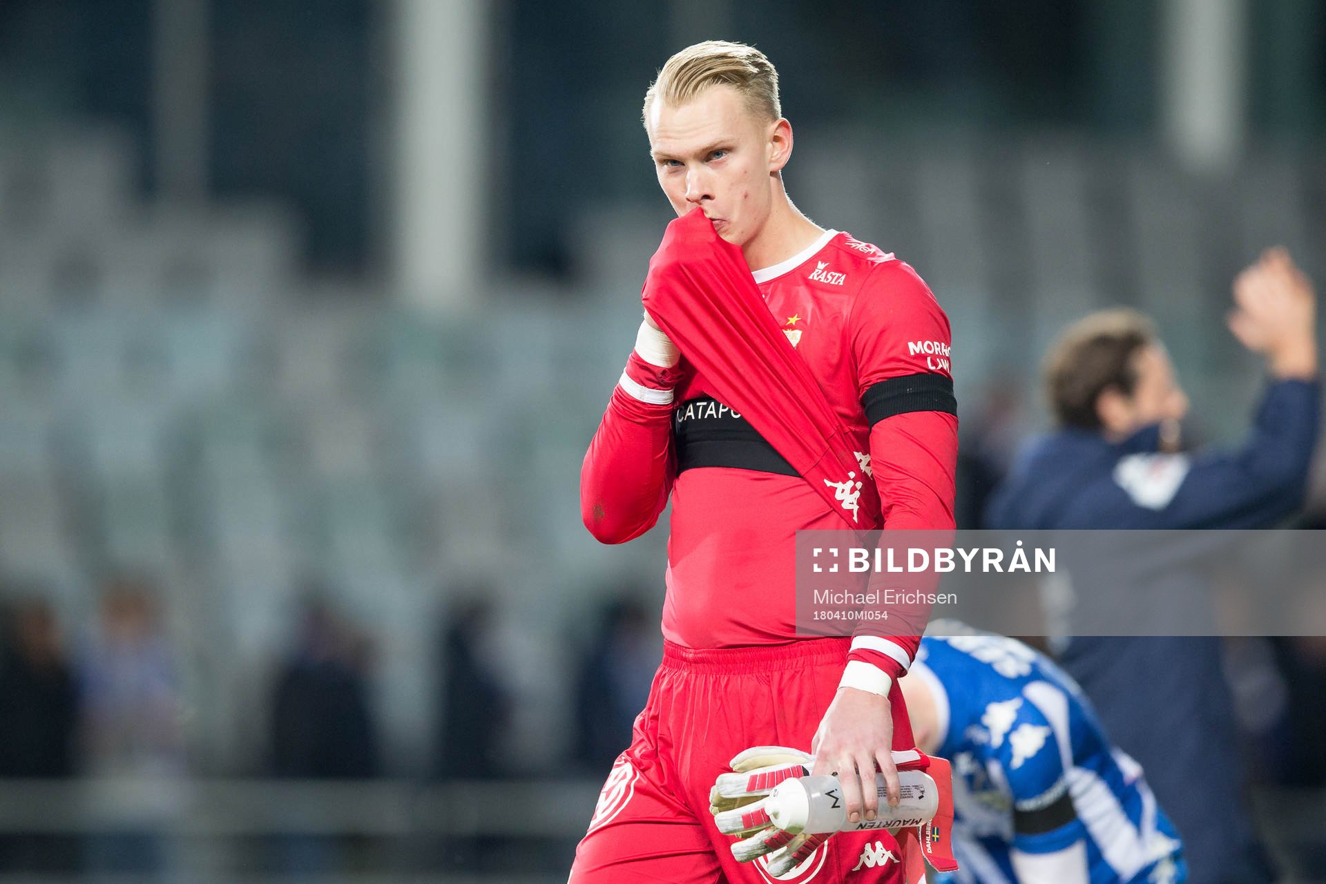 IFK Göteborgs målvakt Pontus Dahlberg deppar