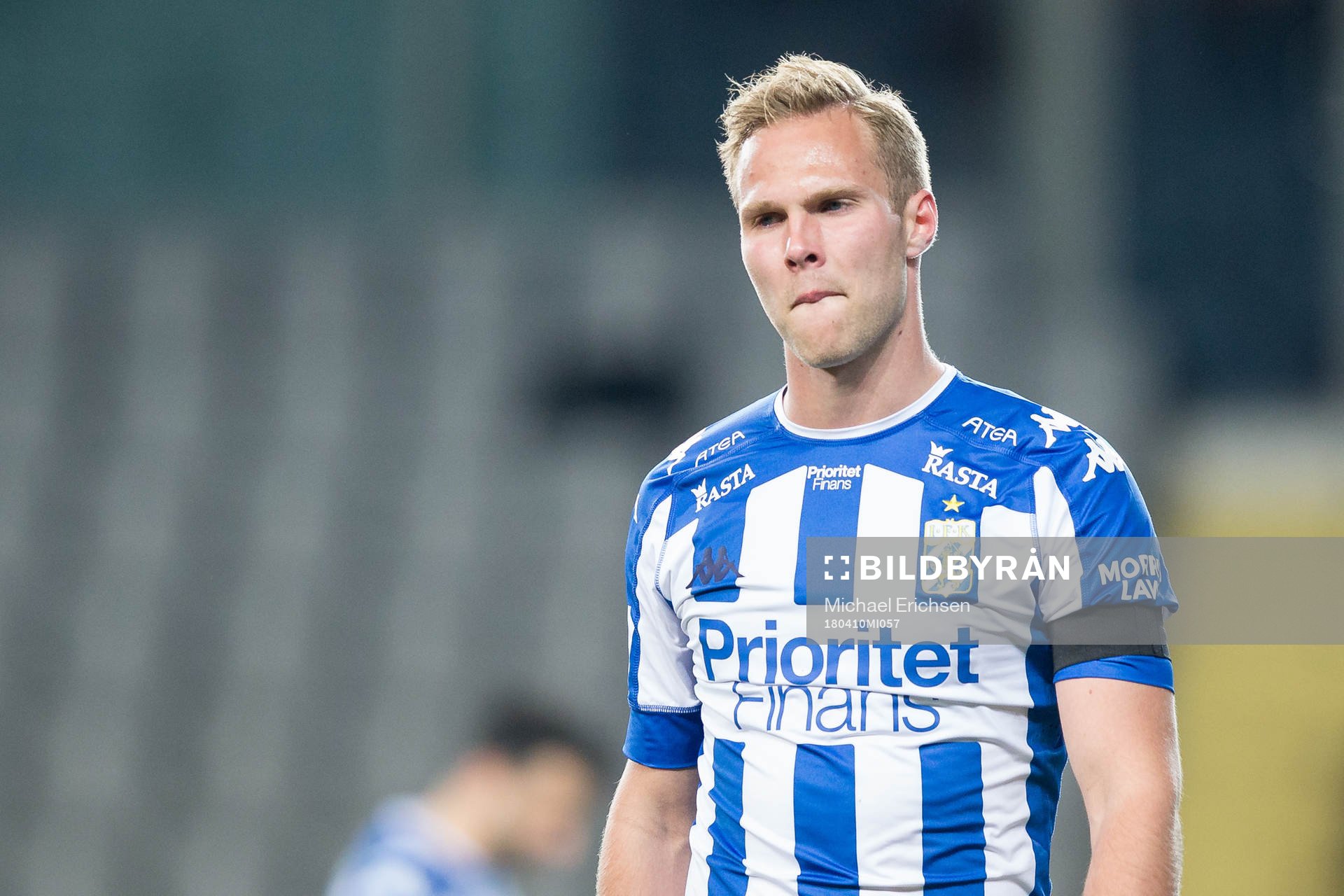 IFK Göteborgs Gustav Engvall deppar