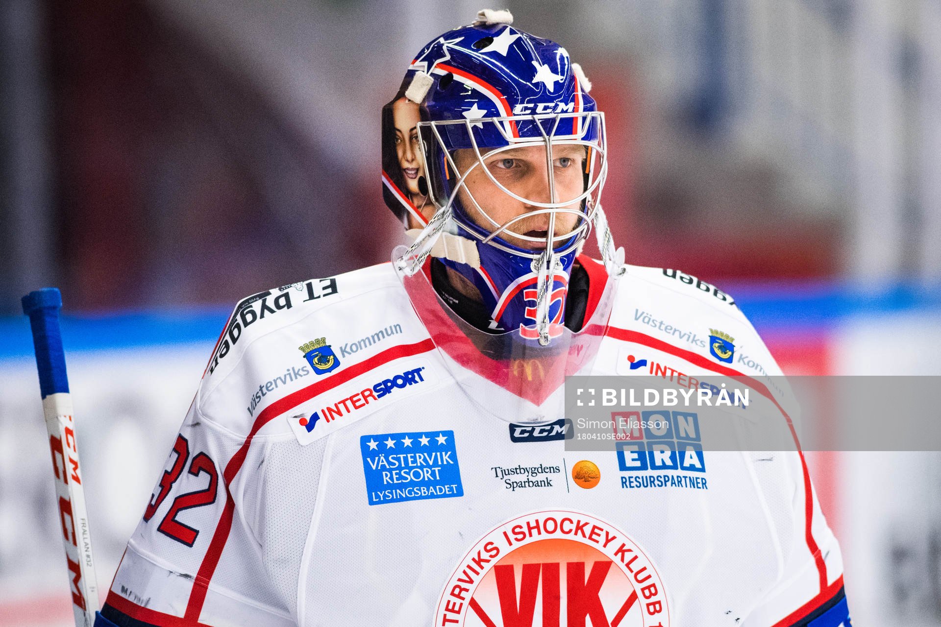 Västerviks målvakt Jonas Fransson