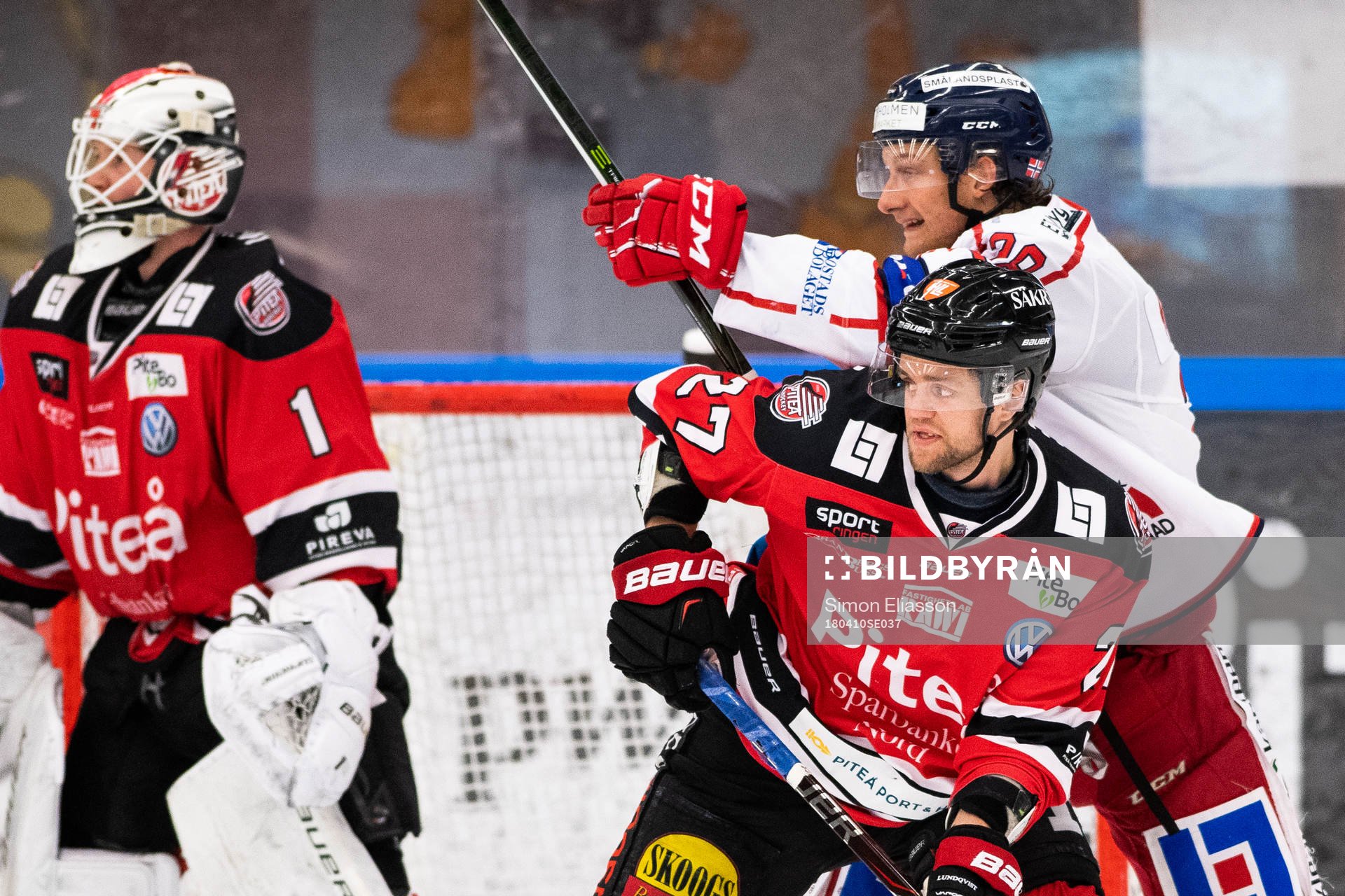Piteås Olov Lundqvist och Västerviks Jørgen Karterud i