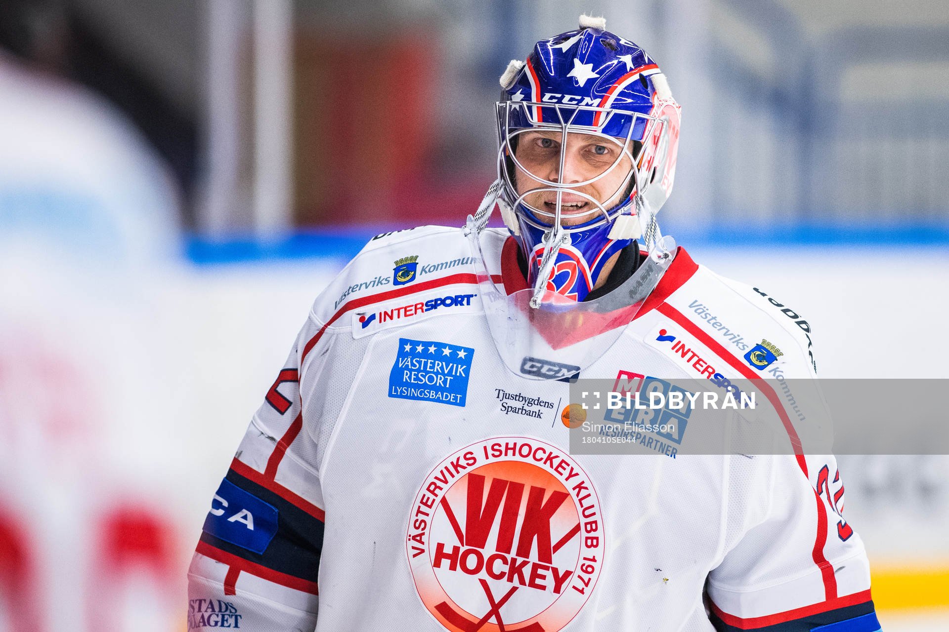 Västerviks målvakt Jonas Fransson
