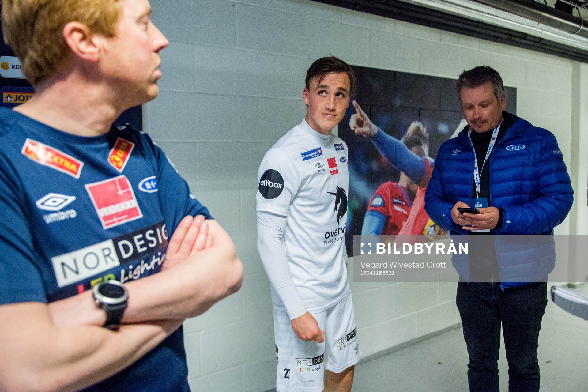 Svein Maalen, head coach of Ranheim, and Andreas Helmersen