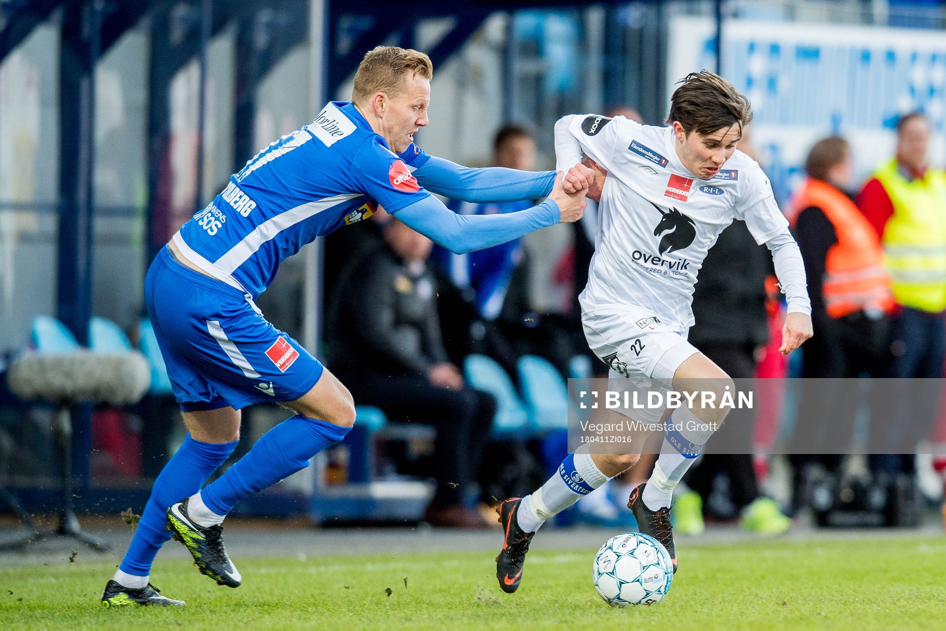 Joackim Olsen Solberg of Sandefjord and Sivert Solli of