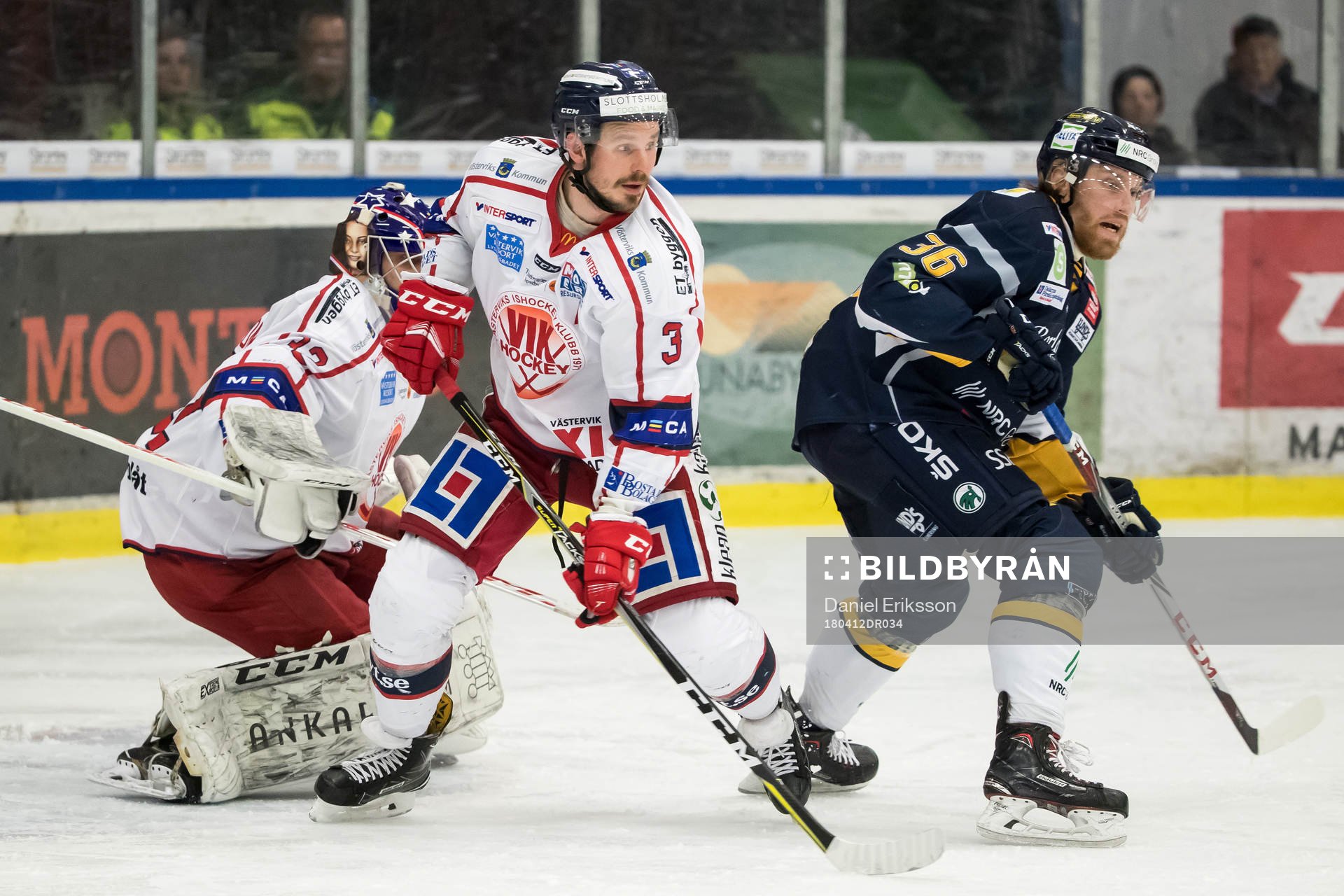 Västerviks Andreas Frisk och Borlänges Henrik Olsén