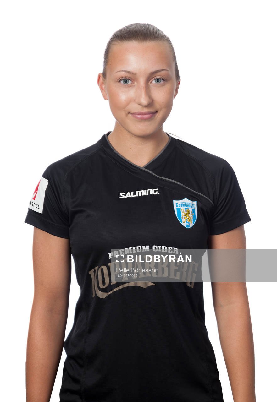 Göteborgs Victoria Bergquist poserar för ett porträtt den 12 april 2018 i Göteborg.