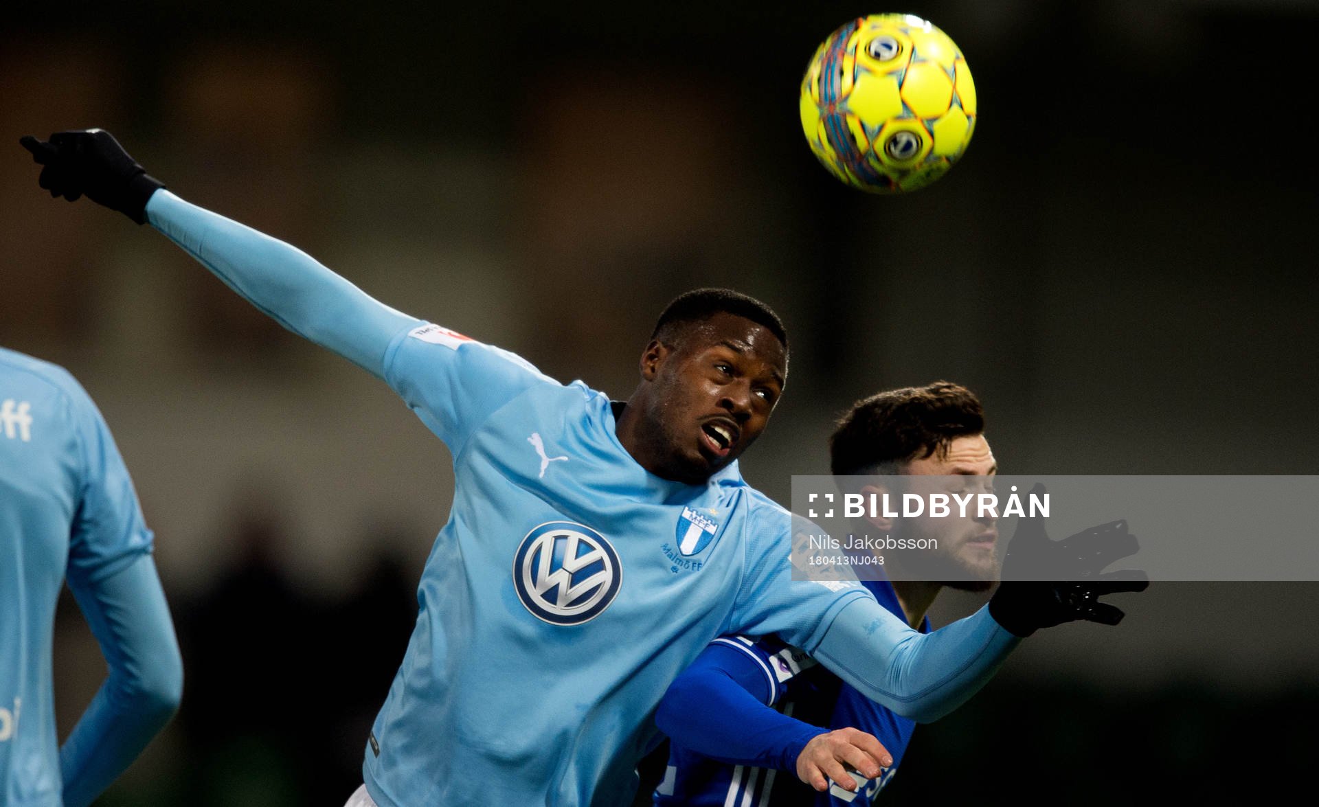 Malmö FFs Isak Ssewankambo och Sundsvalls Jonathan Tamimi