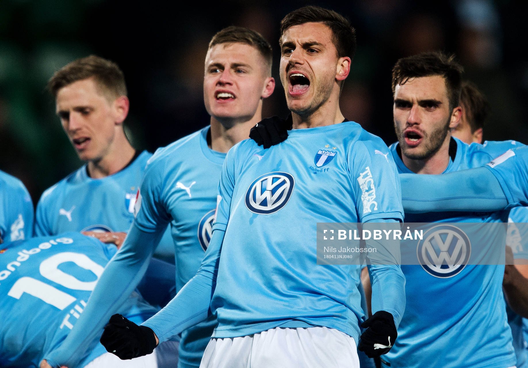 Malmö FFs Alexander Jeremejeff jublar
