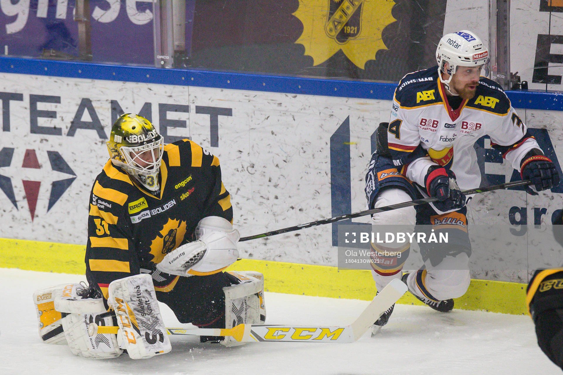 Skellefteås målvakt Joni Ortio