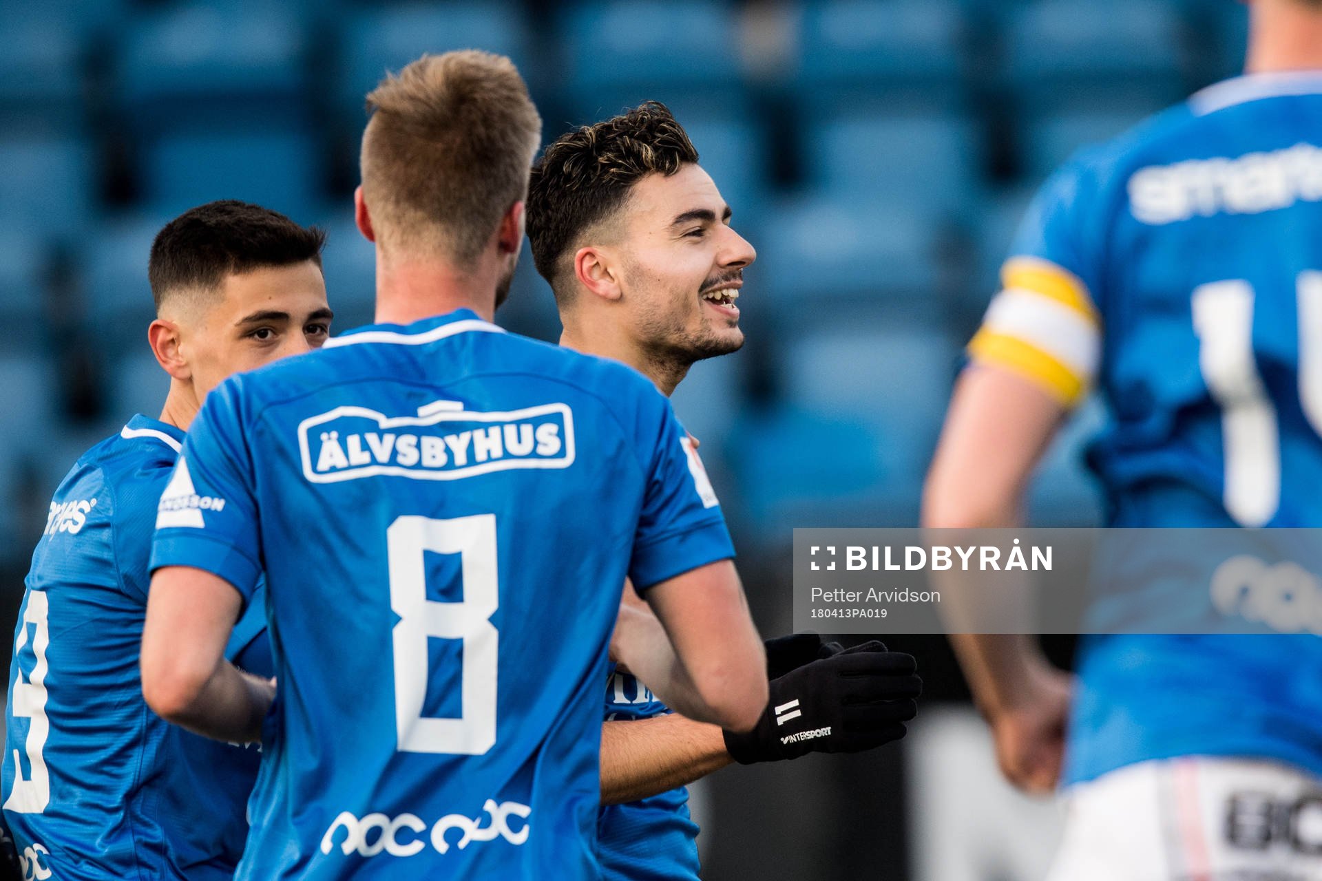 Trelleborgs Deniz Hummet jublar