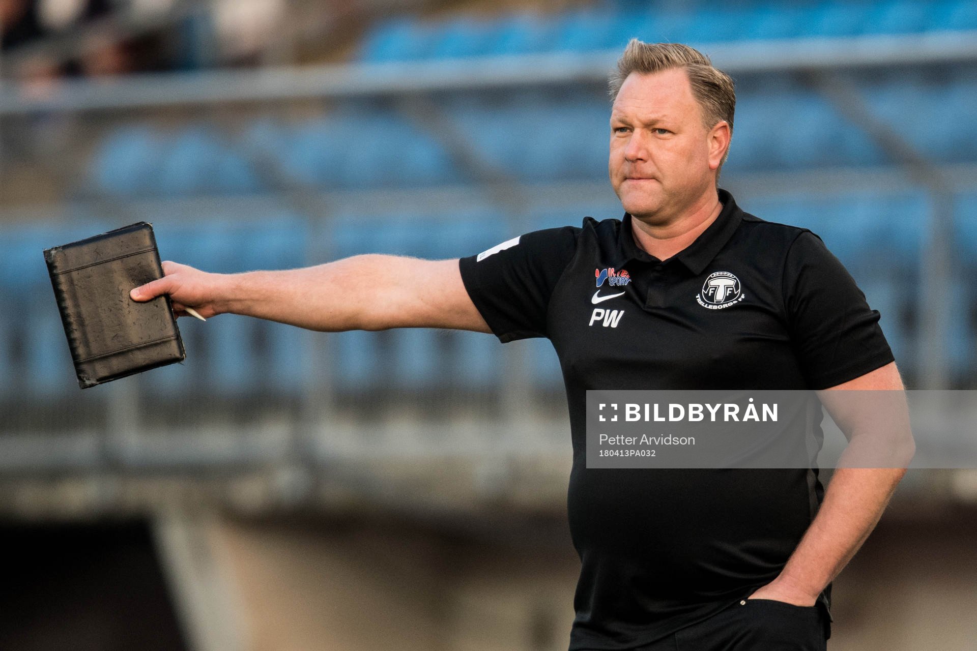 Trelleborgs tränare Patrick Winqvist