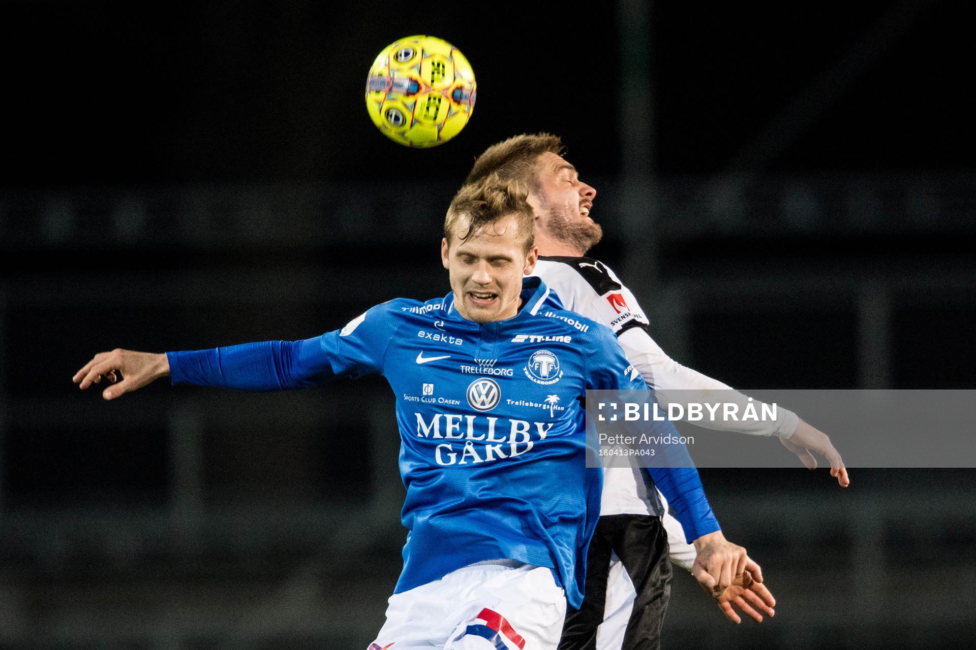 Trelleborgs Erik Andersson och Örebros Johan Mårtensson