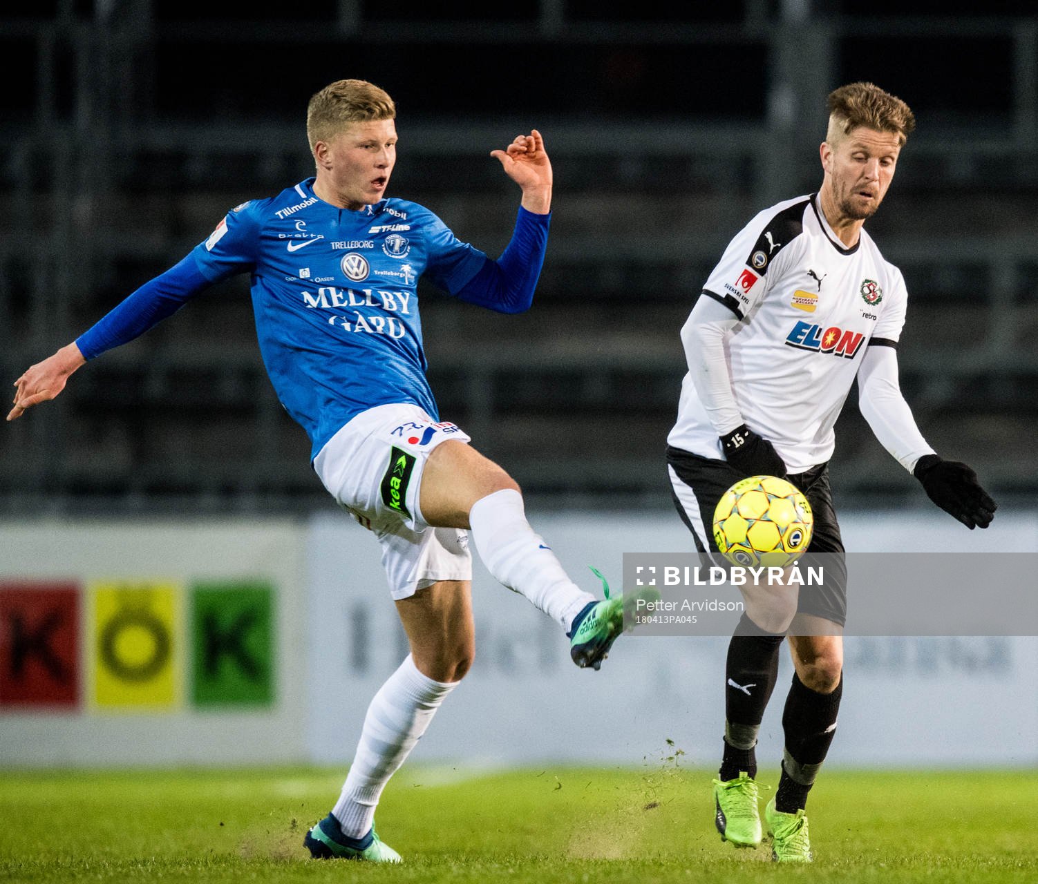 Trelleborgs Ottar Magnus Karlsson och Örebros Martin