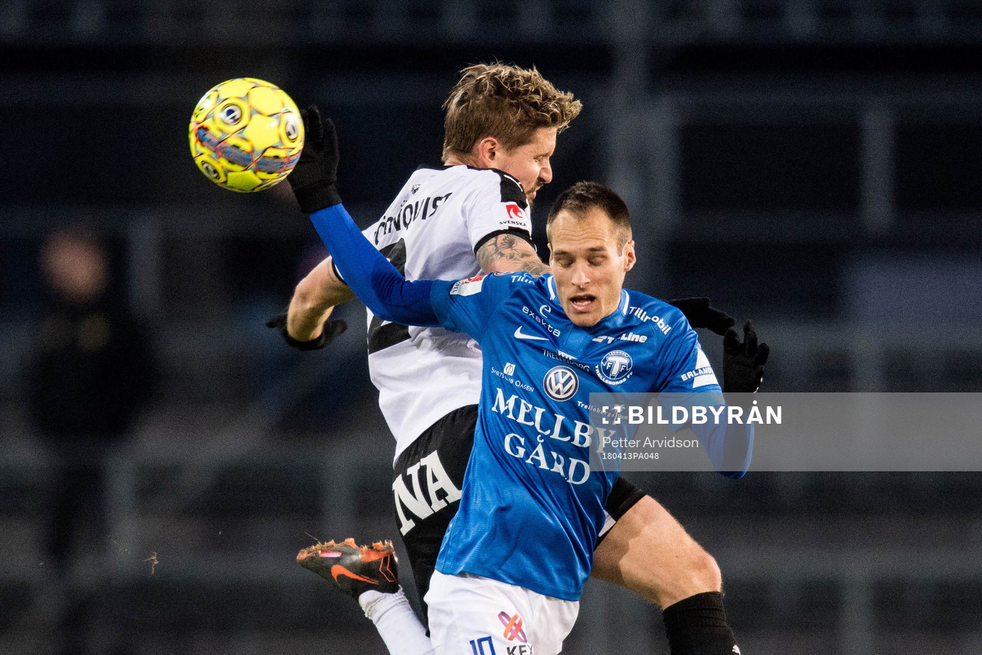 Trelleborgs Zoran Jovanovic och Örebros Daniel Björnkvist