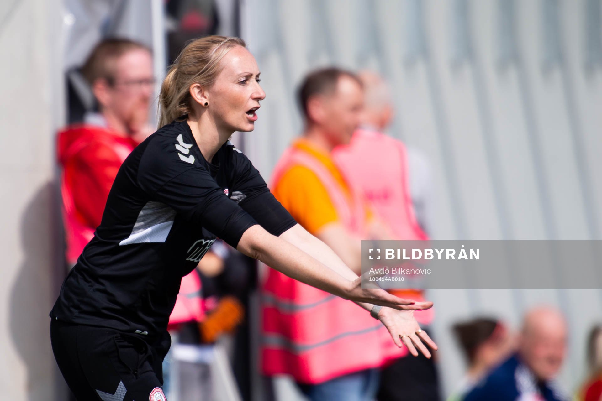 Kristianstads tränare Elisabet Gunnarsdóttir