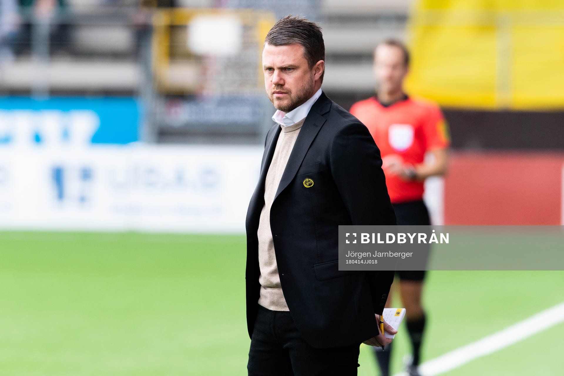 Elfsborgs manager Jimmy Thelin