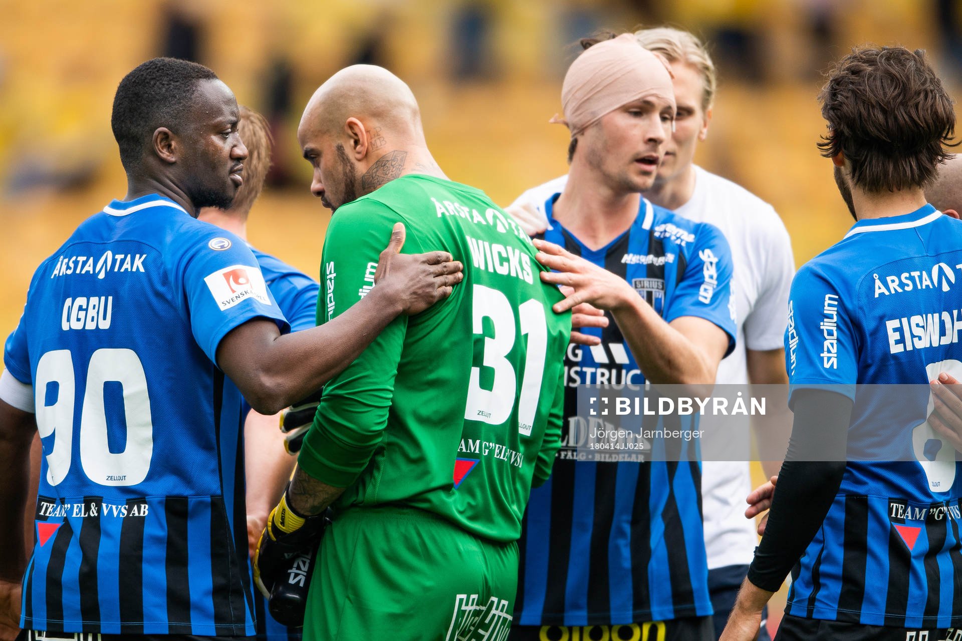 Sirius spelare jublar