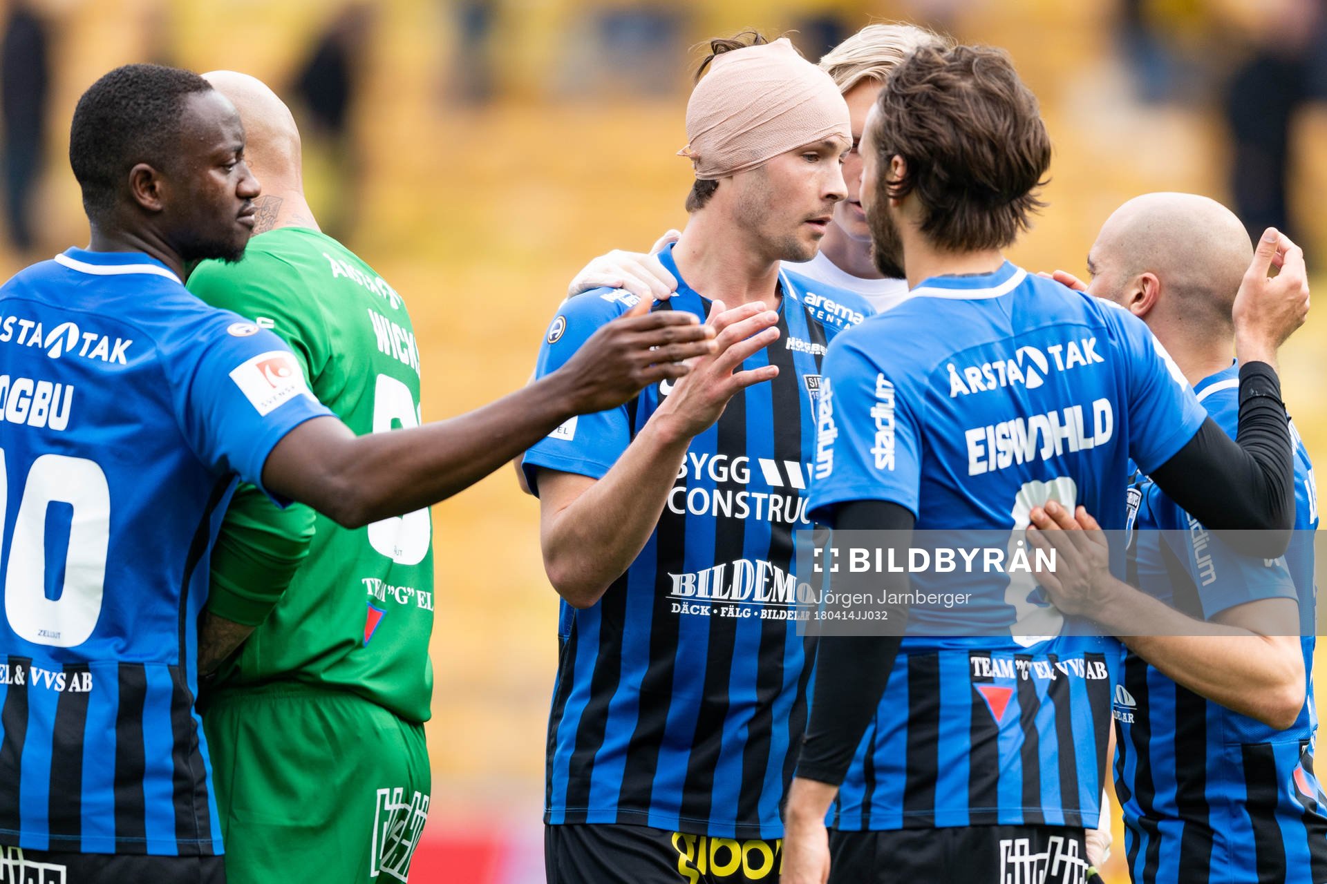 Sirius spelare jublar
