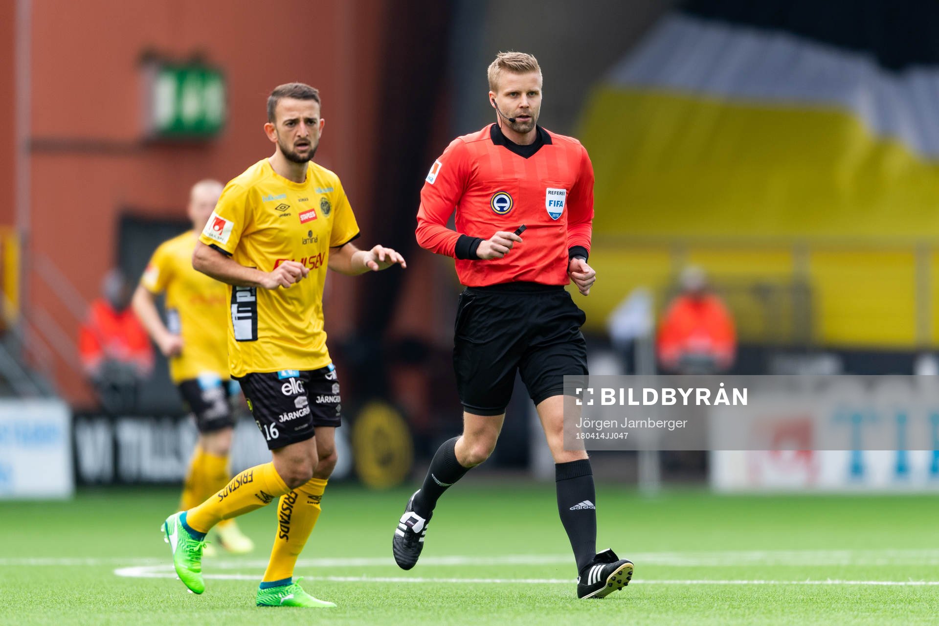 under fotbollsmatchen i Allsvenskan mellan Elfsborg och