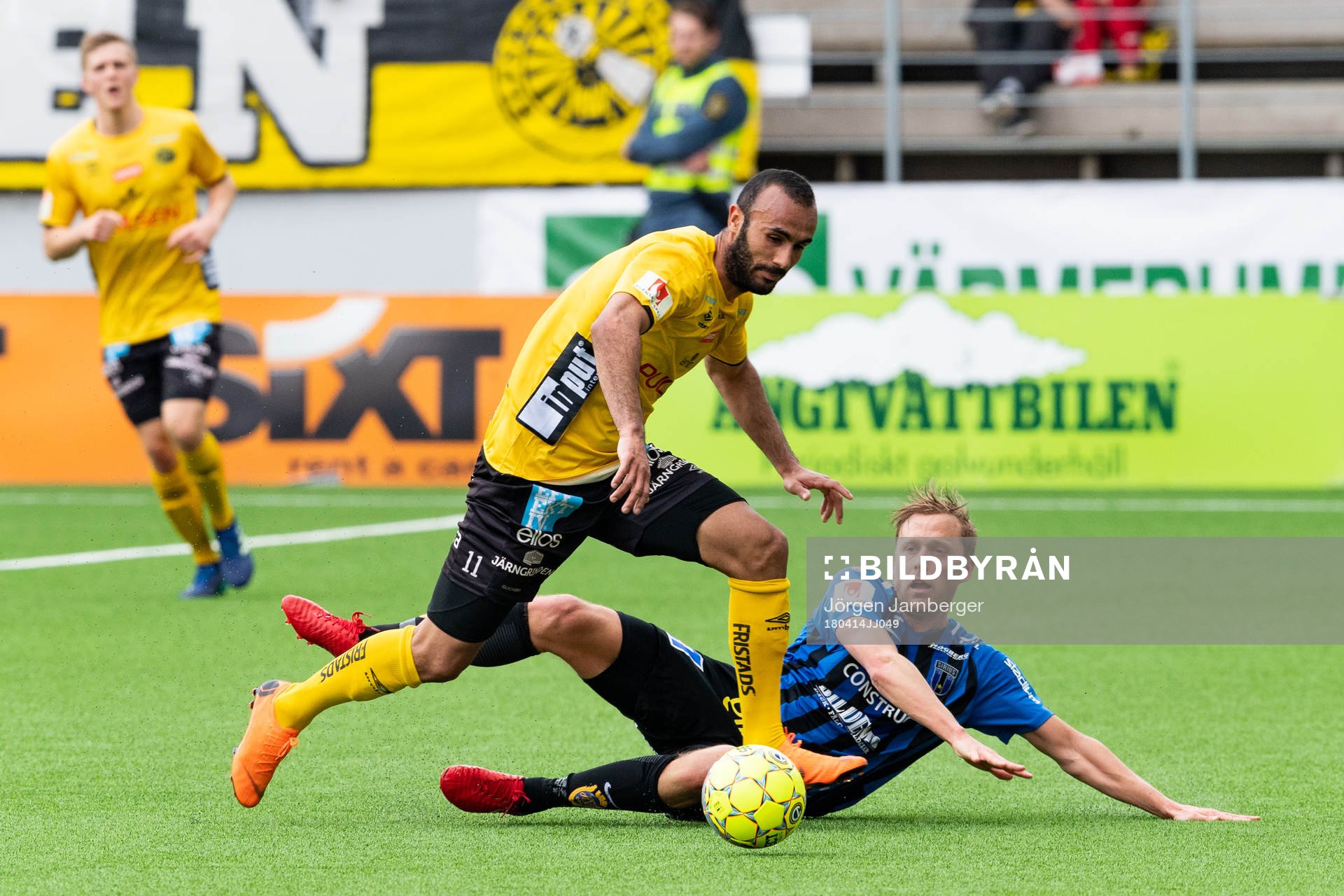 Elfsborgs Issam Jebali och Sirius Christer Gustafsson