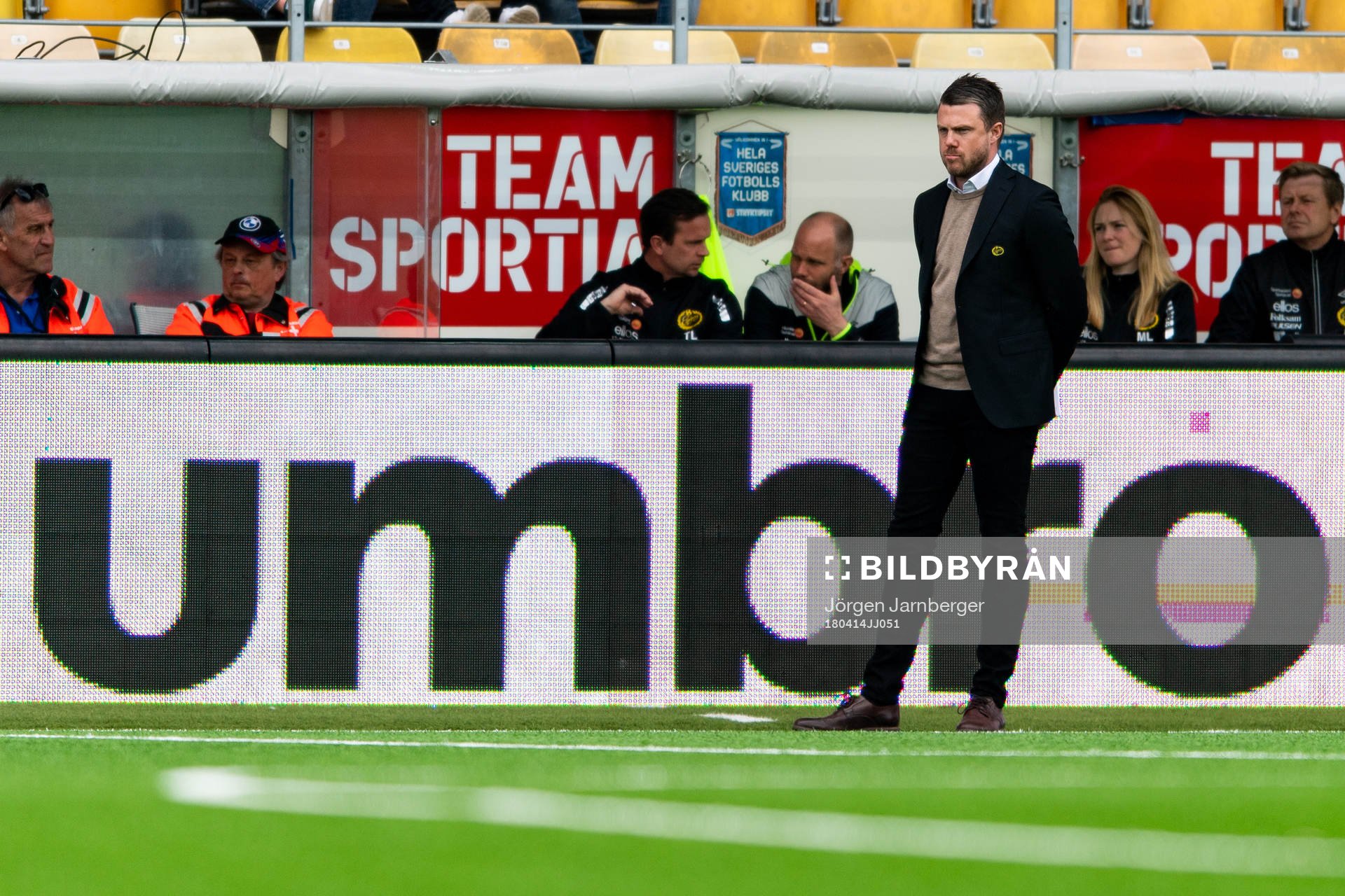 Elfsborgs manager Jimmy Thelin