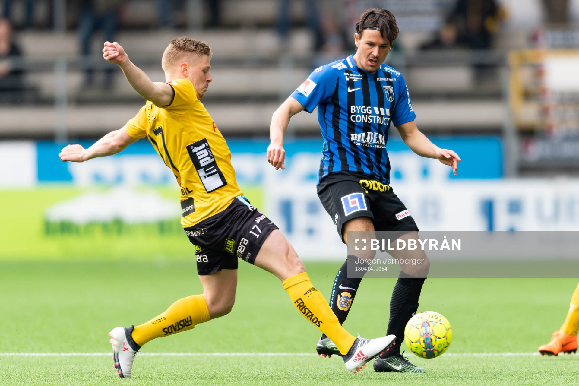 Sirius Stefano Vecchia och Elfsborgs Per Frick