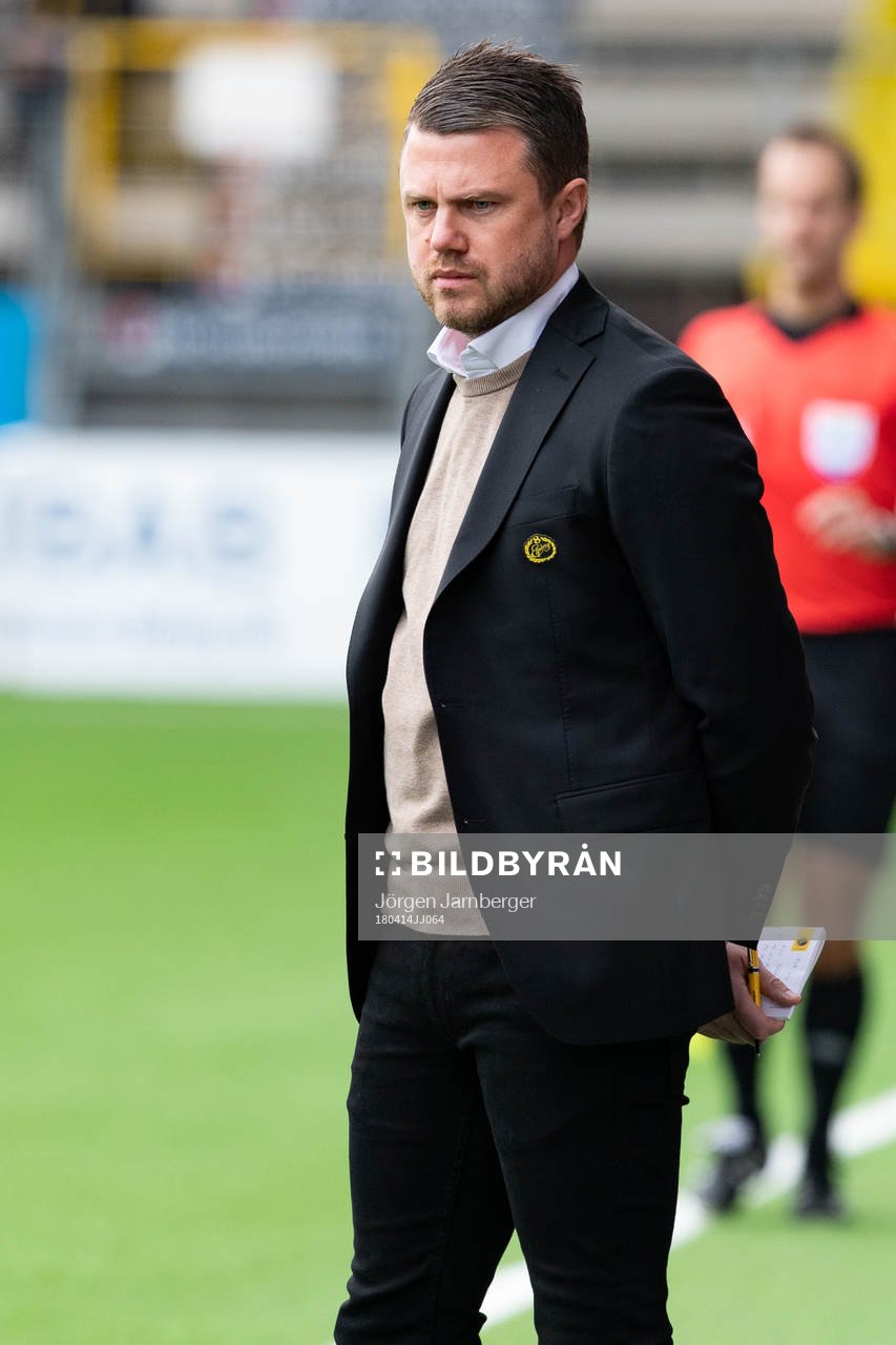 Elfsborgs manager Jimmy Thelin