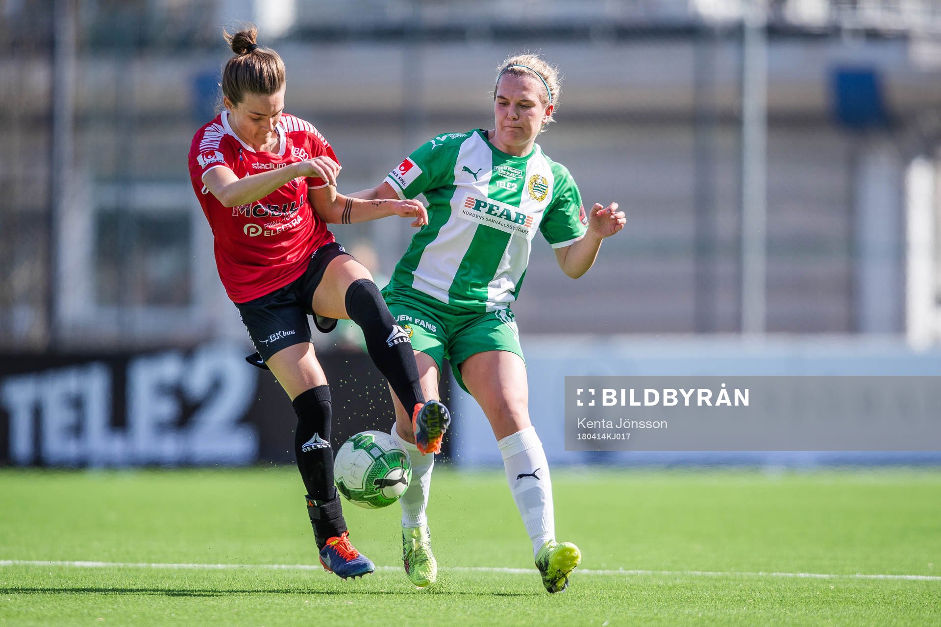 Hammarbys Frida Sjöberg och Limhamn Bunkeflos Saga