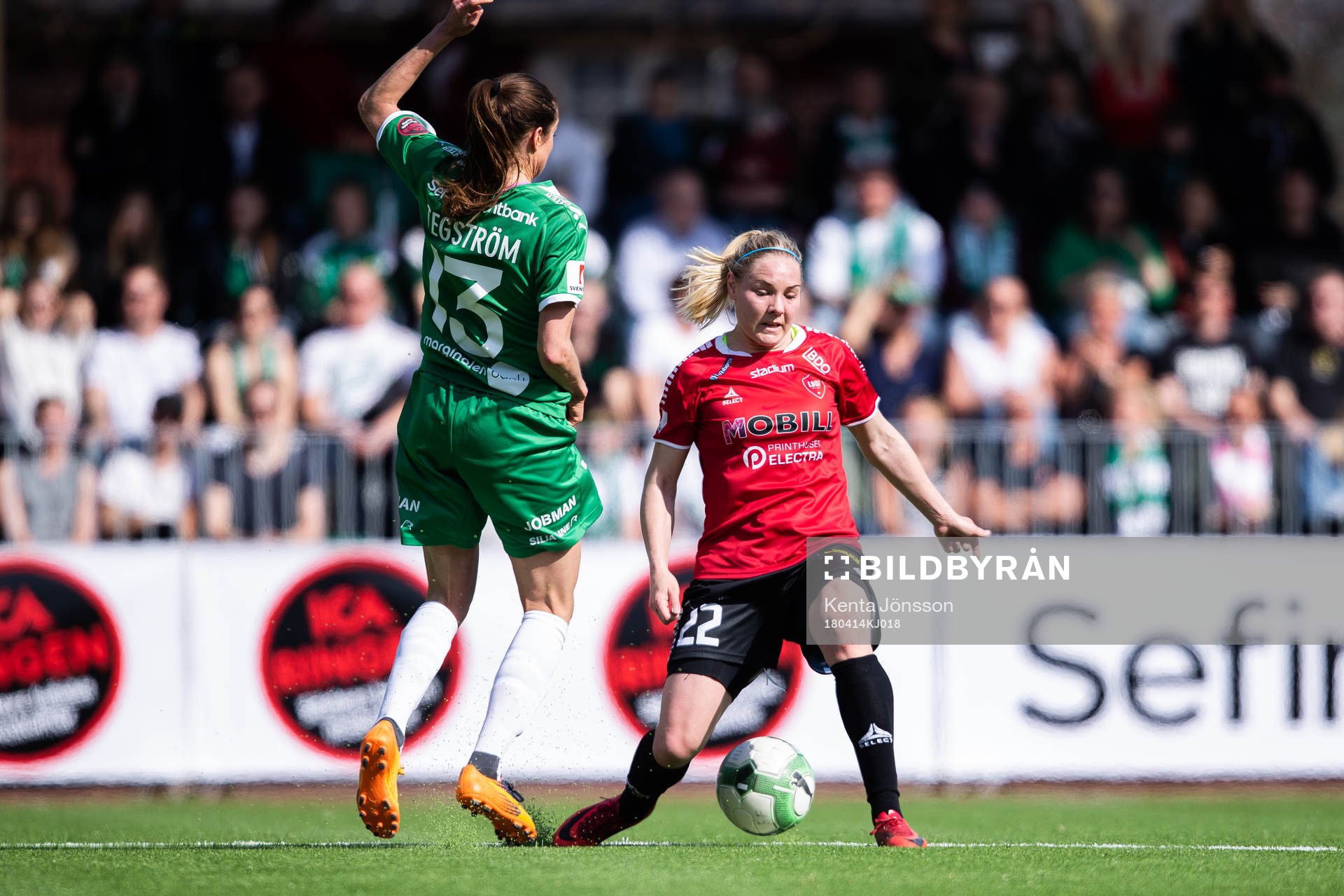 Limhamn Bunkeflos Rakel Hönnudóttir och Hammarbys