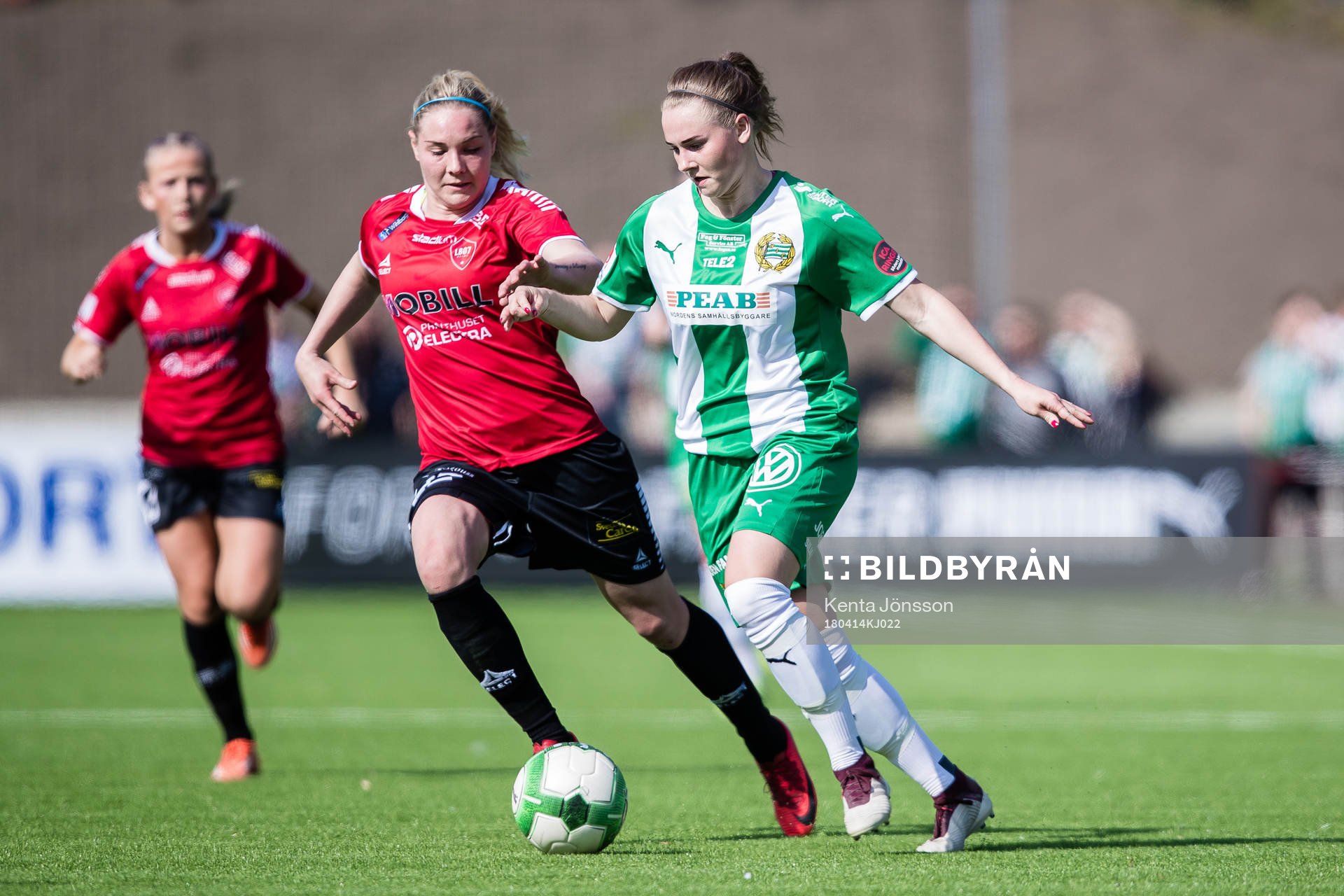 Hammarbys Emma Jansson och Limhamn Bunkeflos Rakel