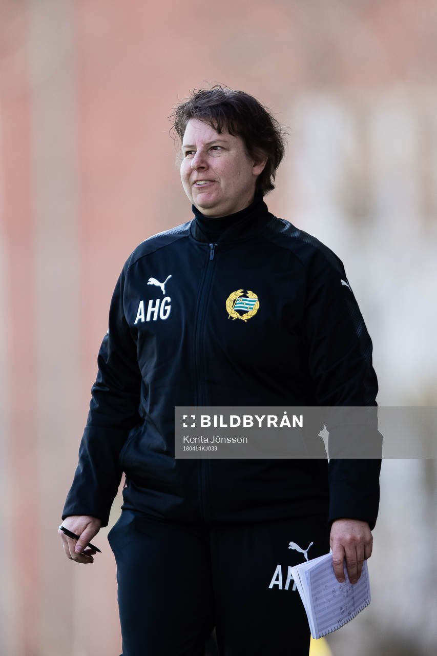Hammarbys tränare Ann-Helén Grahm