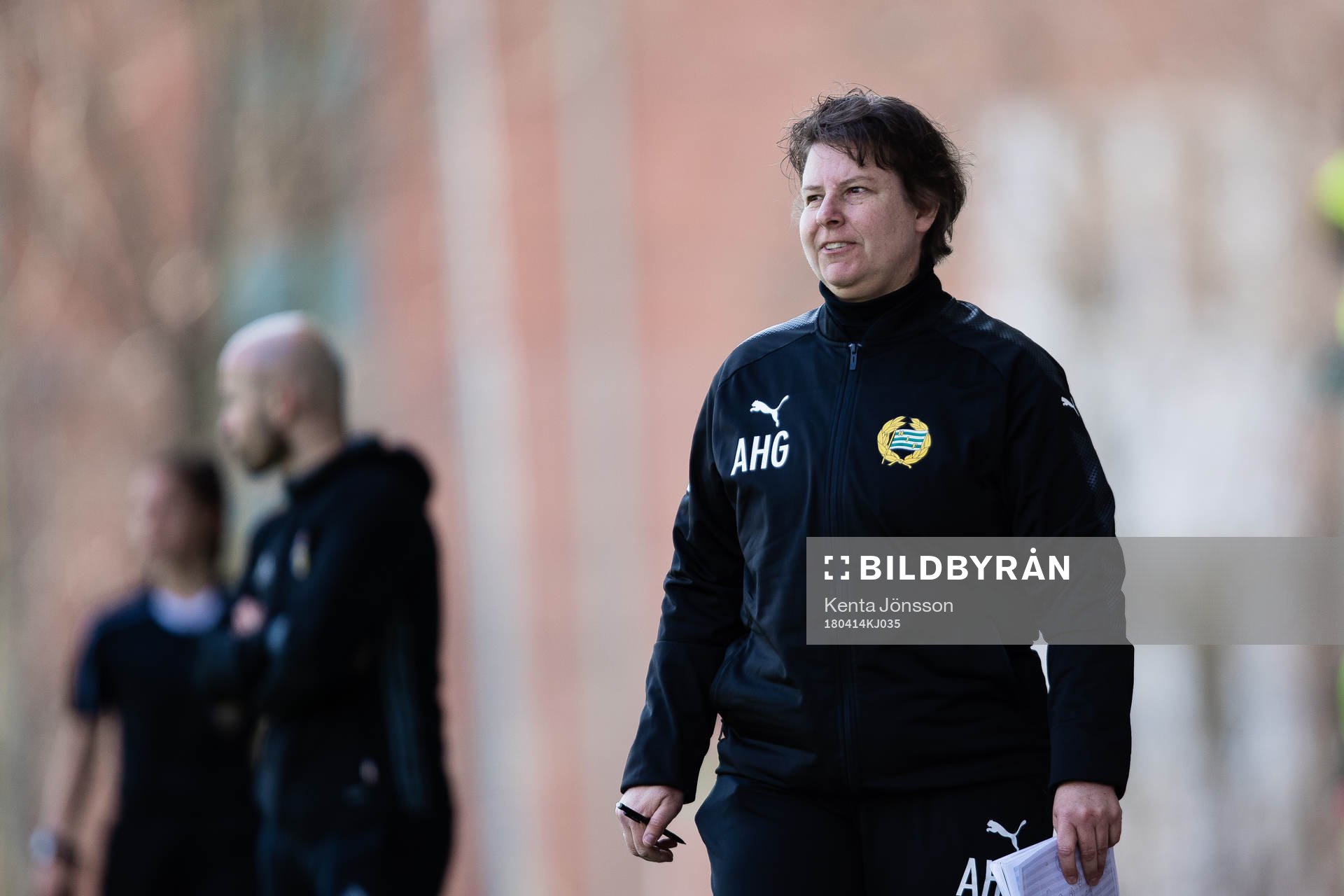 Hammarbys tränare Ann-Helén Grahm