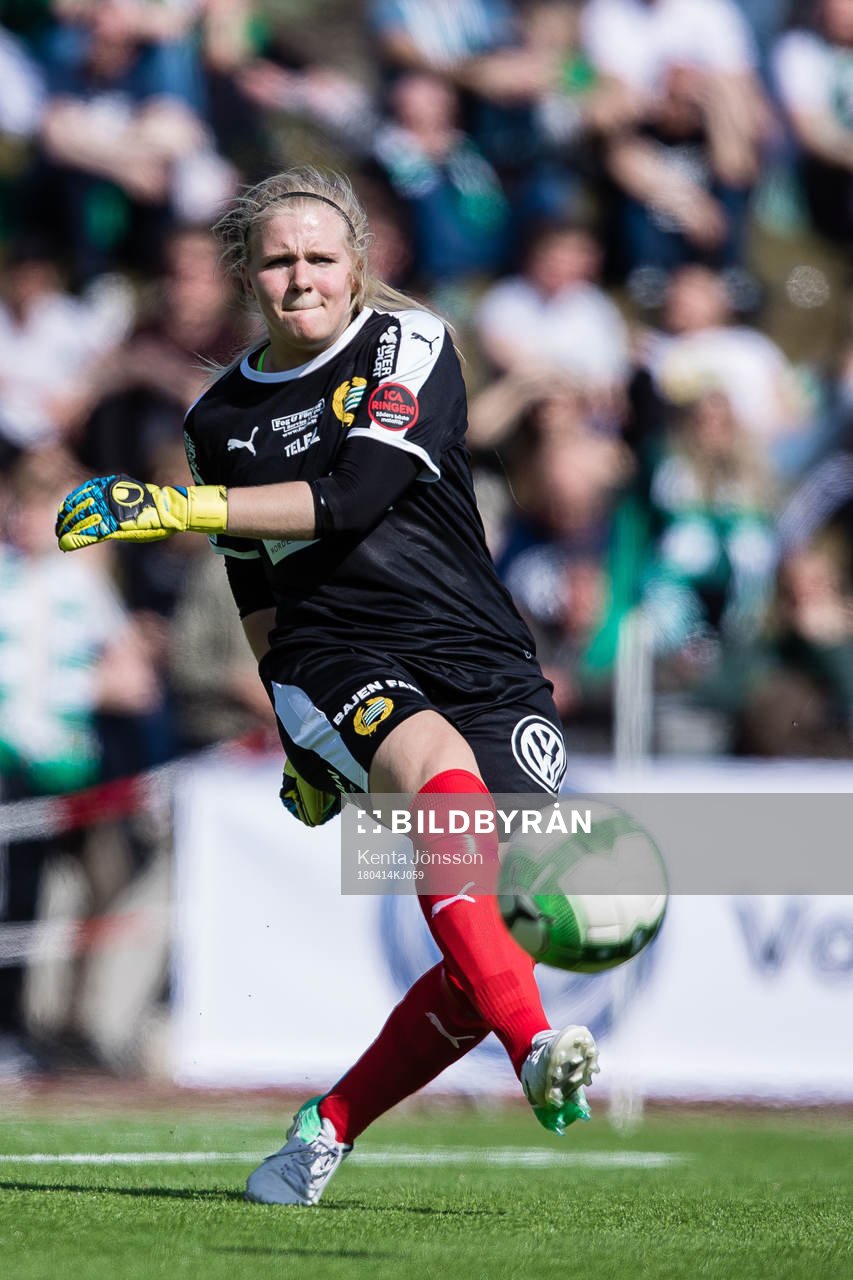 Hammarbys målvakt Emma Holmgren