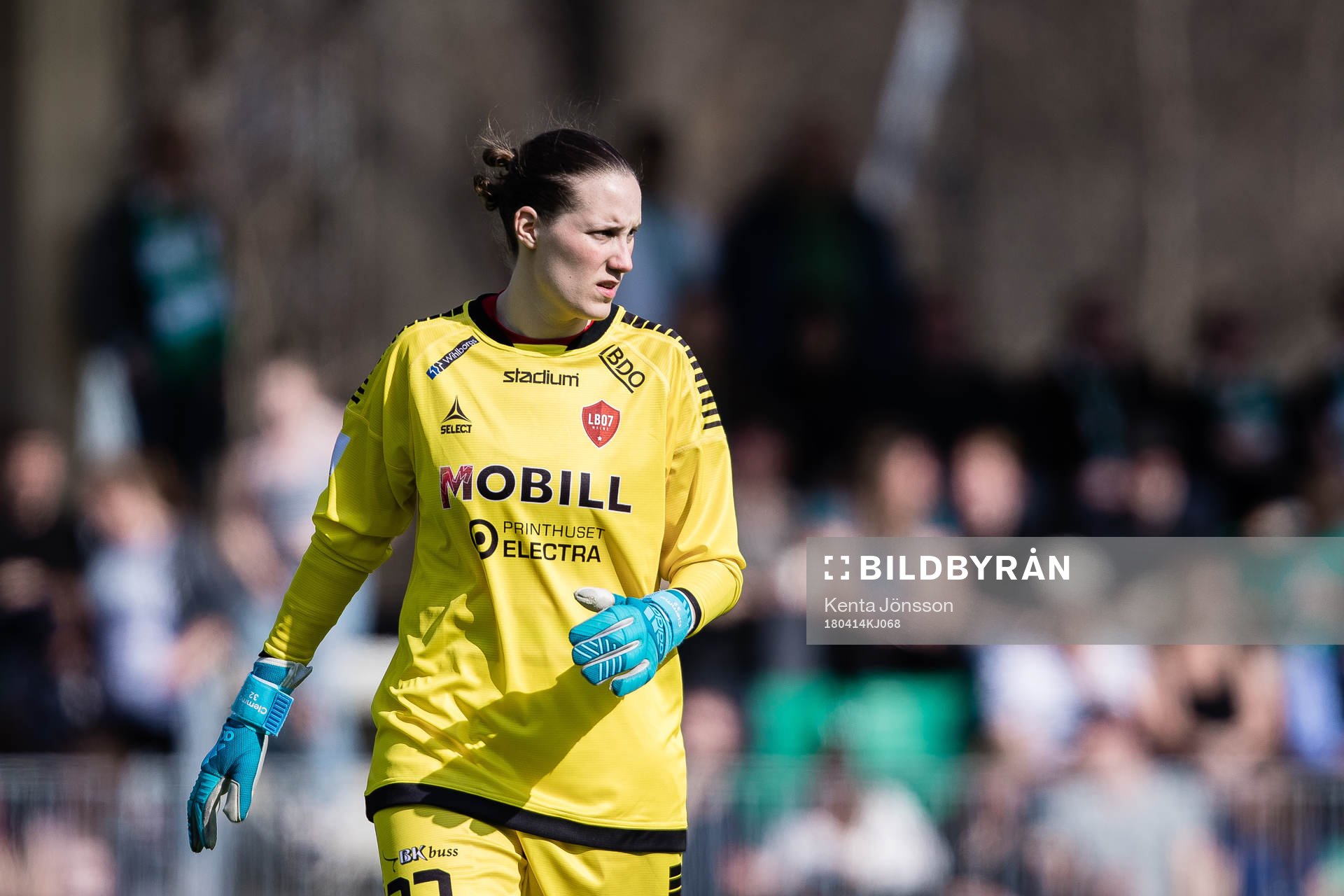Limhamn Bunkeflos målvakt Emma Lind