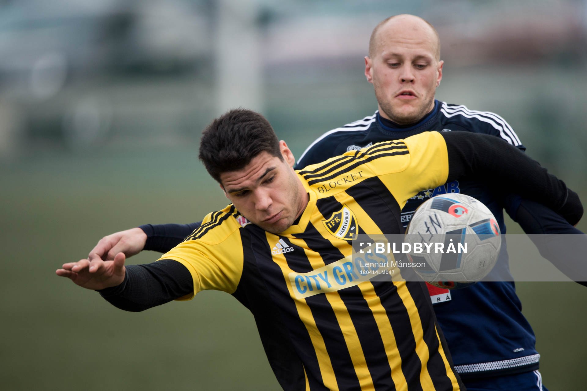 IFK Hässleholms Tommy Filipovic i matchen i division 2