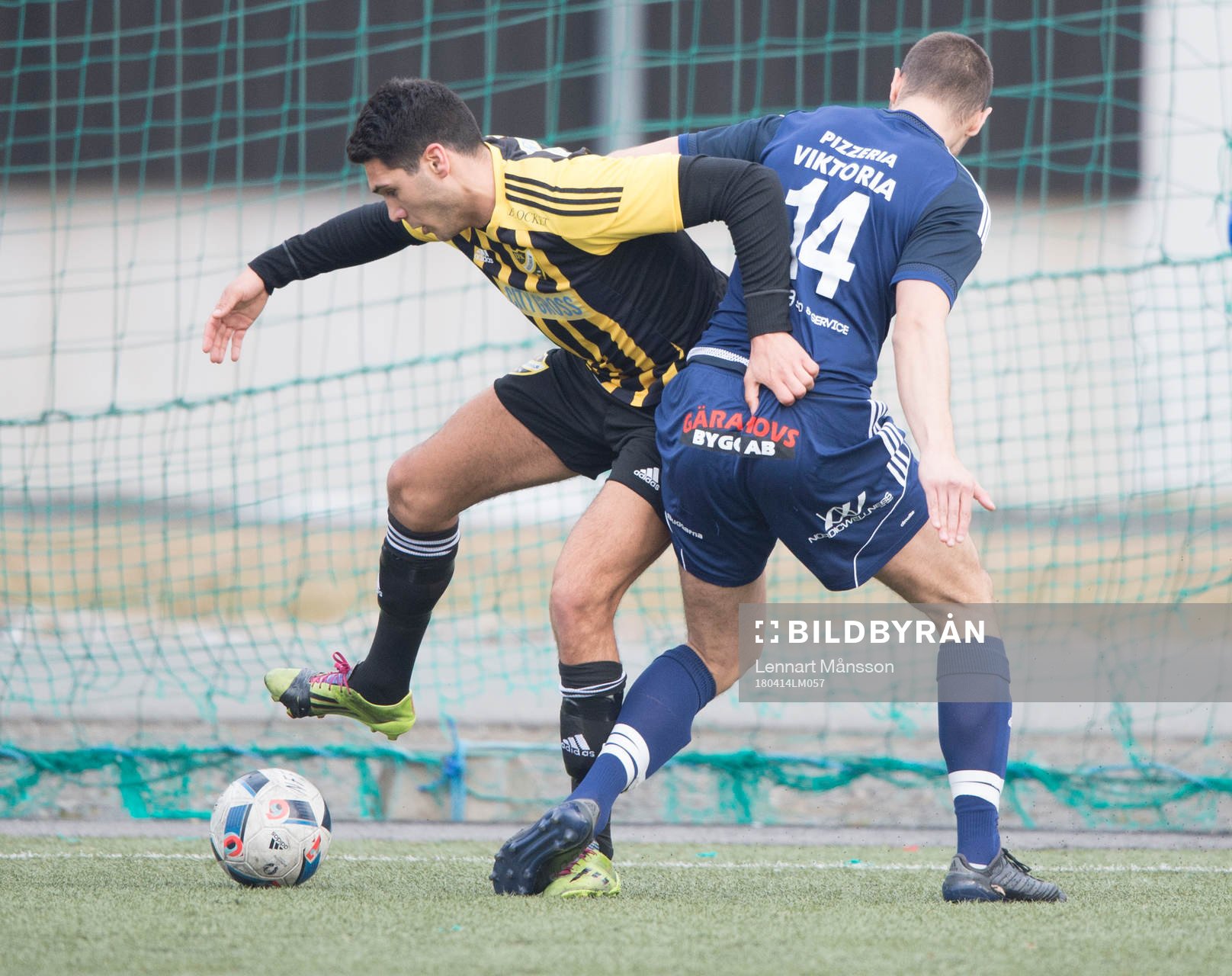 IFK Hässleholms  Tommy Filipovic i matchen i division 2