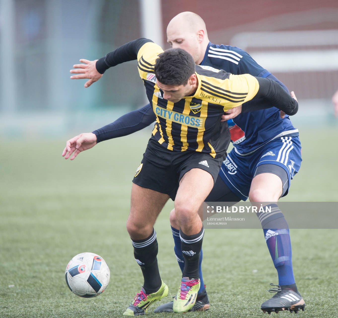 IFK Hässleholms Tommy Filipovic i matchen i division 2