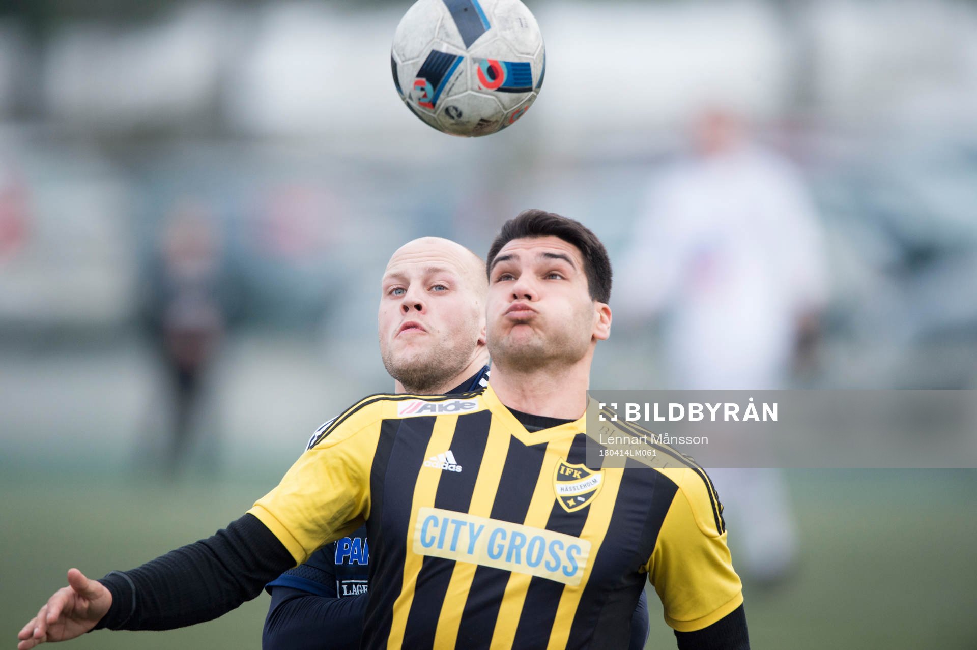 IFK Hässleholms Tommy Filipovic i matchen i division 2