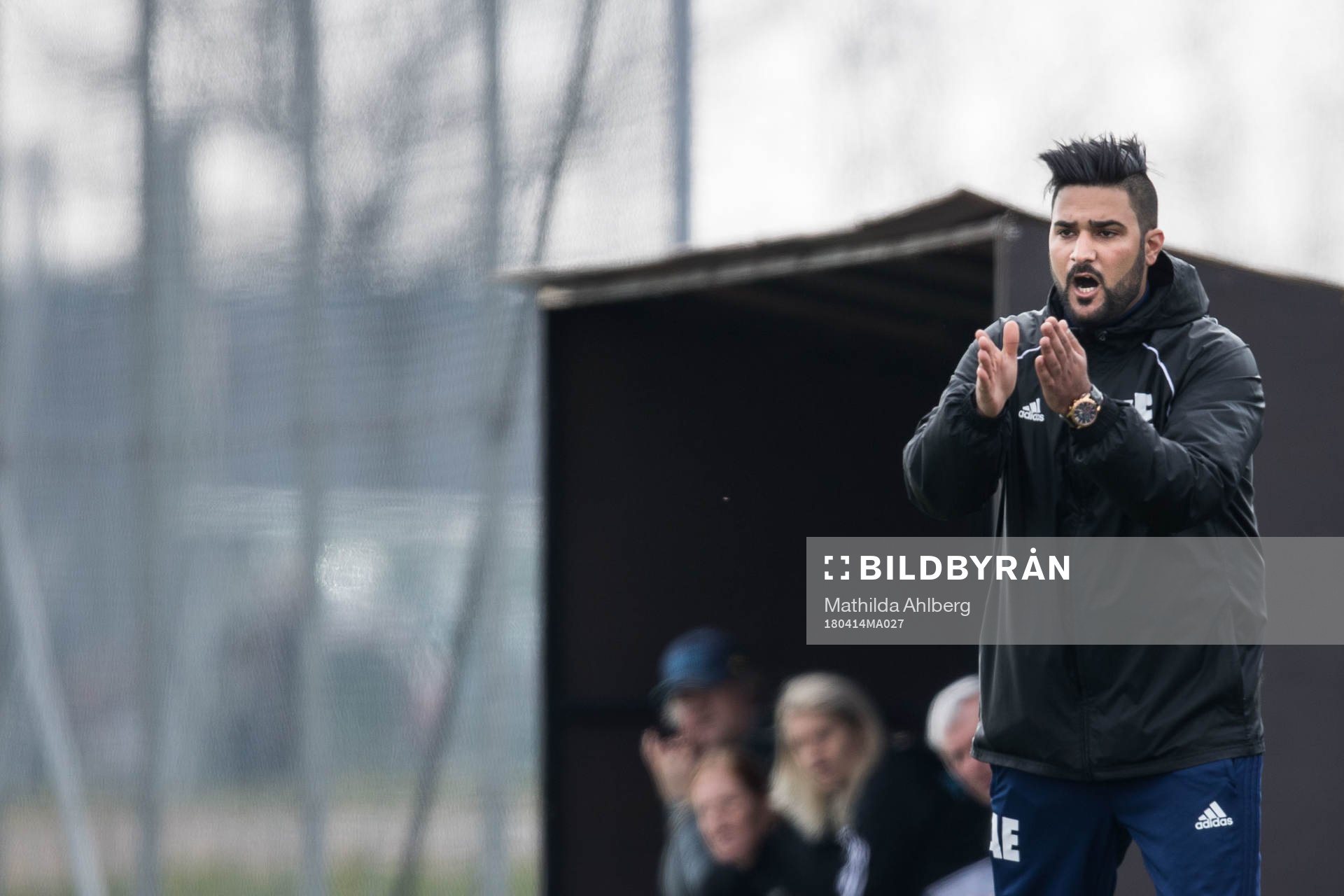 Eskilsminnes tränare Ashkan Esfandi