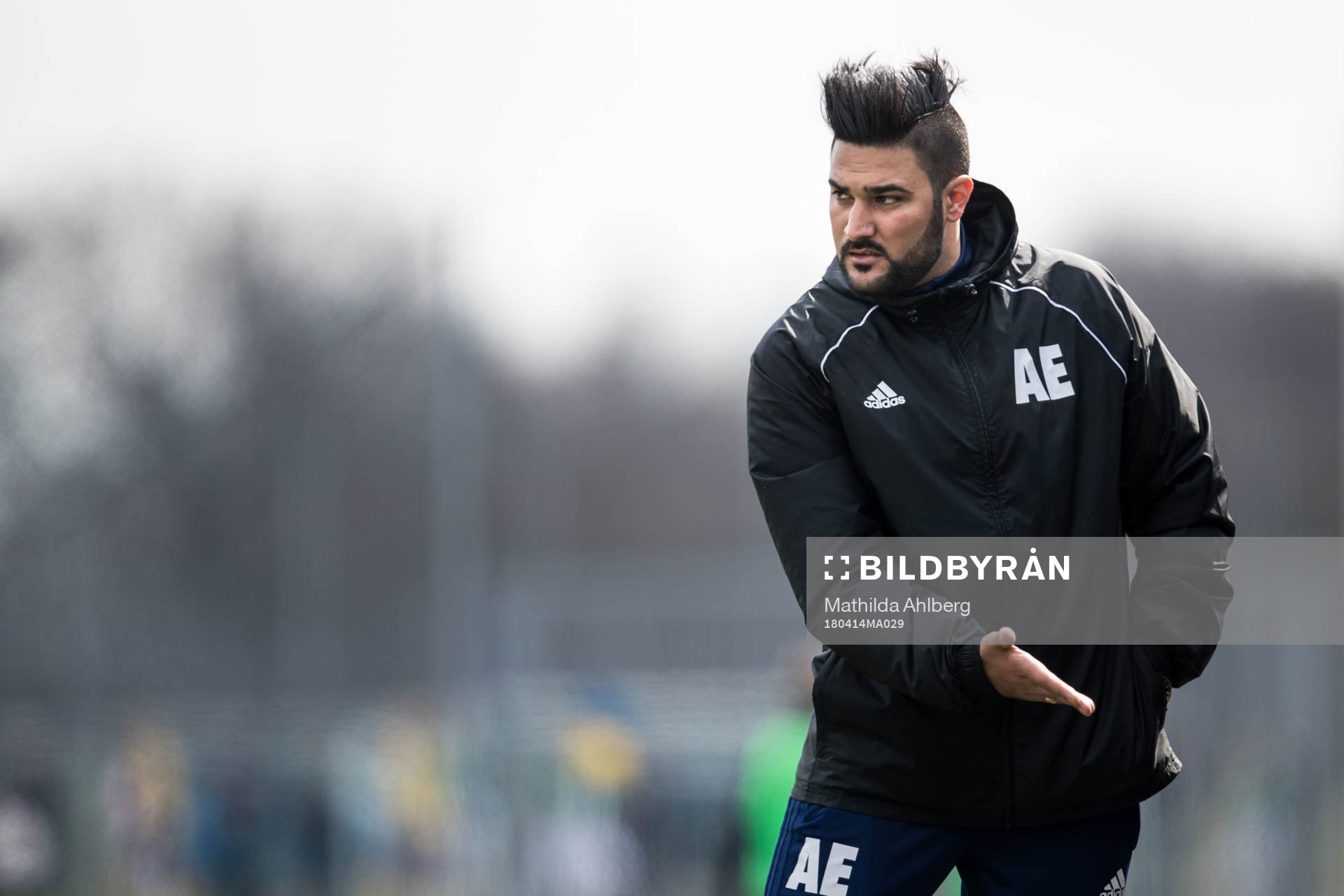 Eskilsminnes tränare Ashkan Esfandi