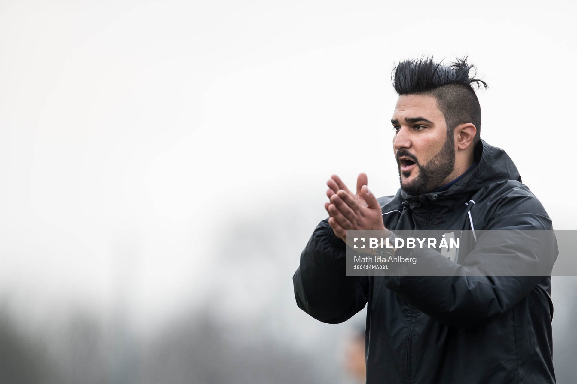 Eskilsminnes tränare Ashkan Esfandi