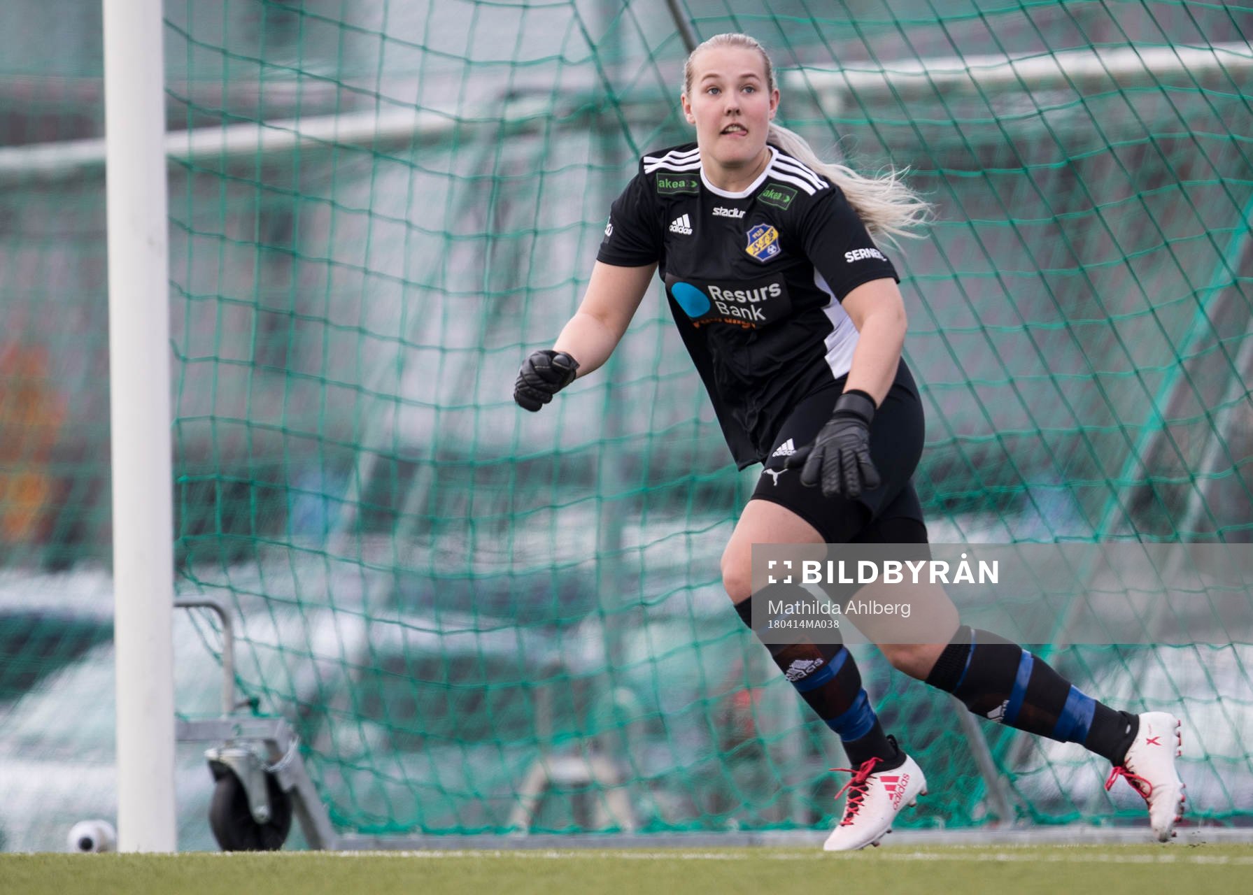 Eskilsminnes målvakt Matilda Magnusson Waldt