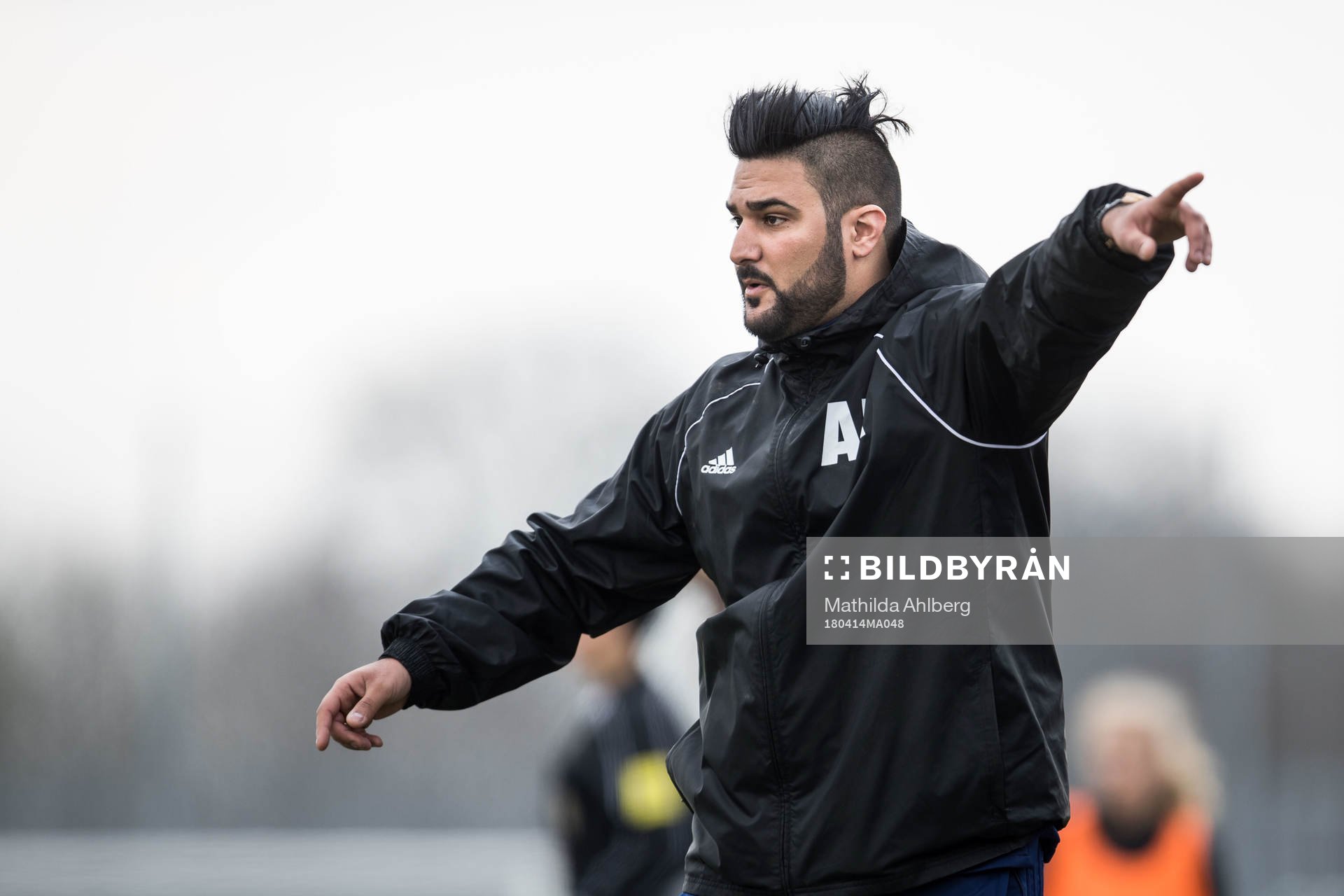 Eskilsminnes tränare Ashkan Esfandi