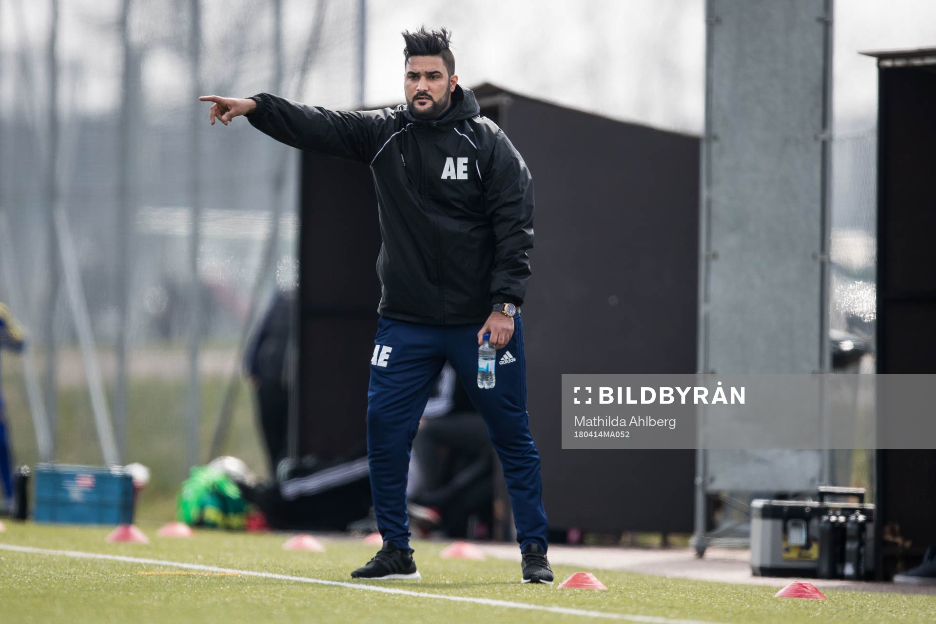 Eskilsminnes tränare Ashkan Esfandi