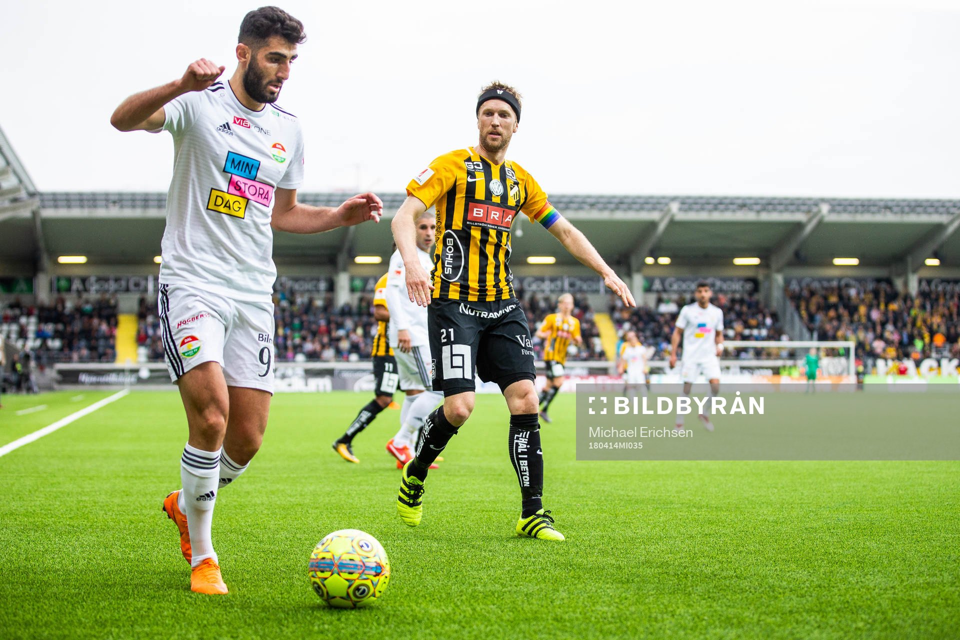 Dalkurds Ferhad Ayaz och Häckens Rasmus Lindgren