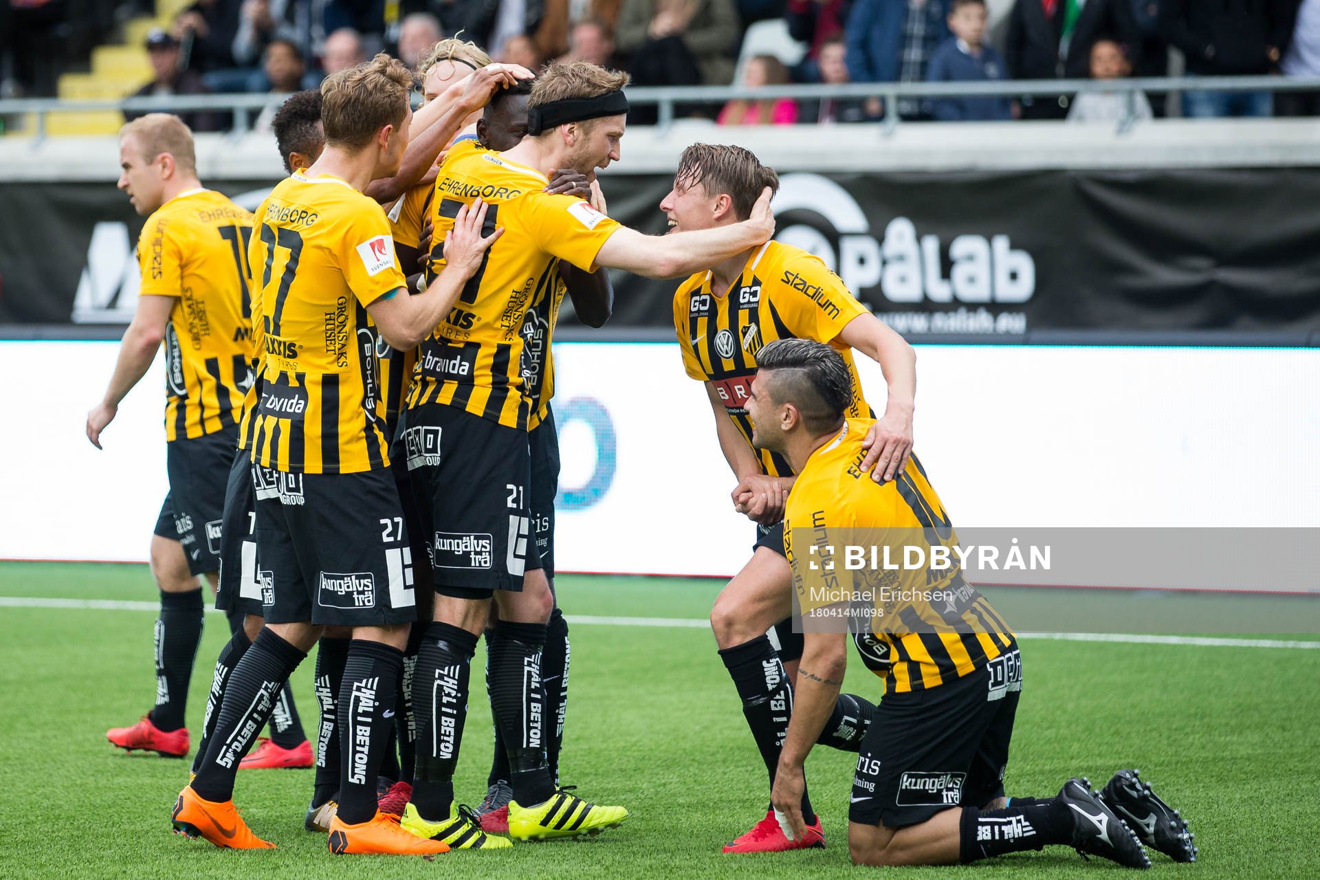 Häcken jublar