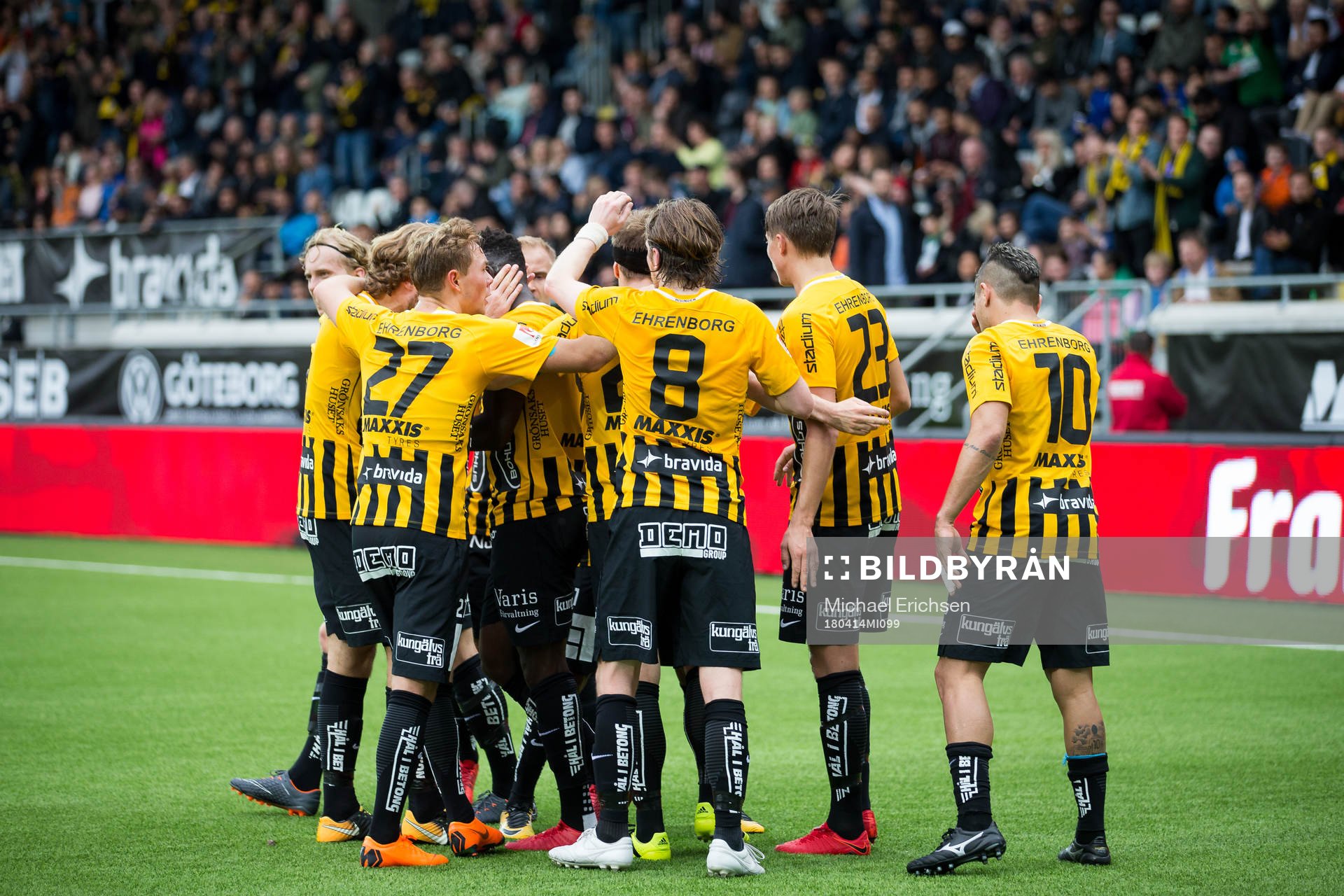 Häcken jublar
