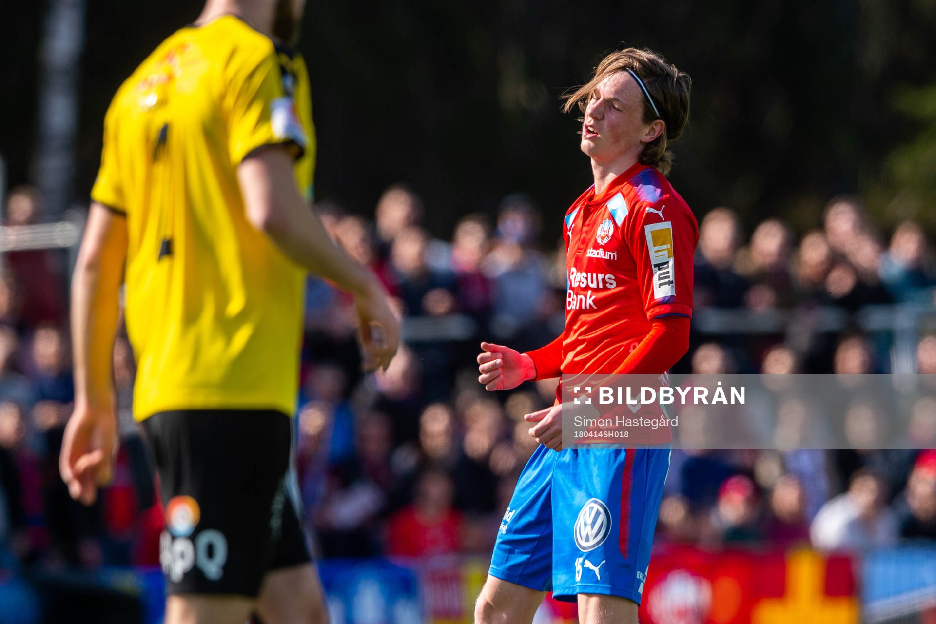 Helsingborgs Mikael Dahlberg deppar